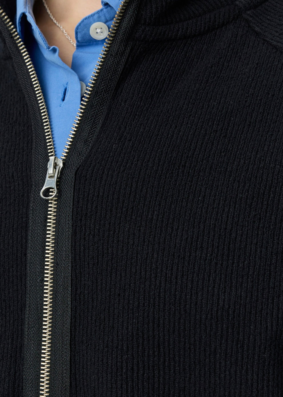 mfpen 26AW Cropped Leisure Zip Up Black メンズ