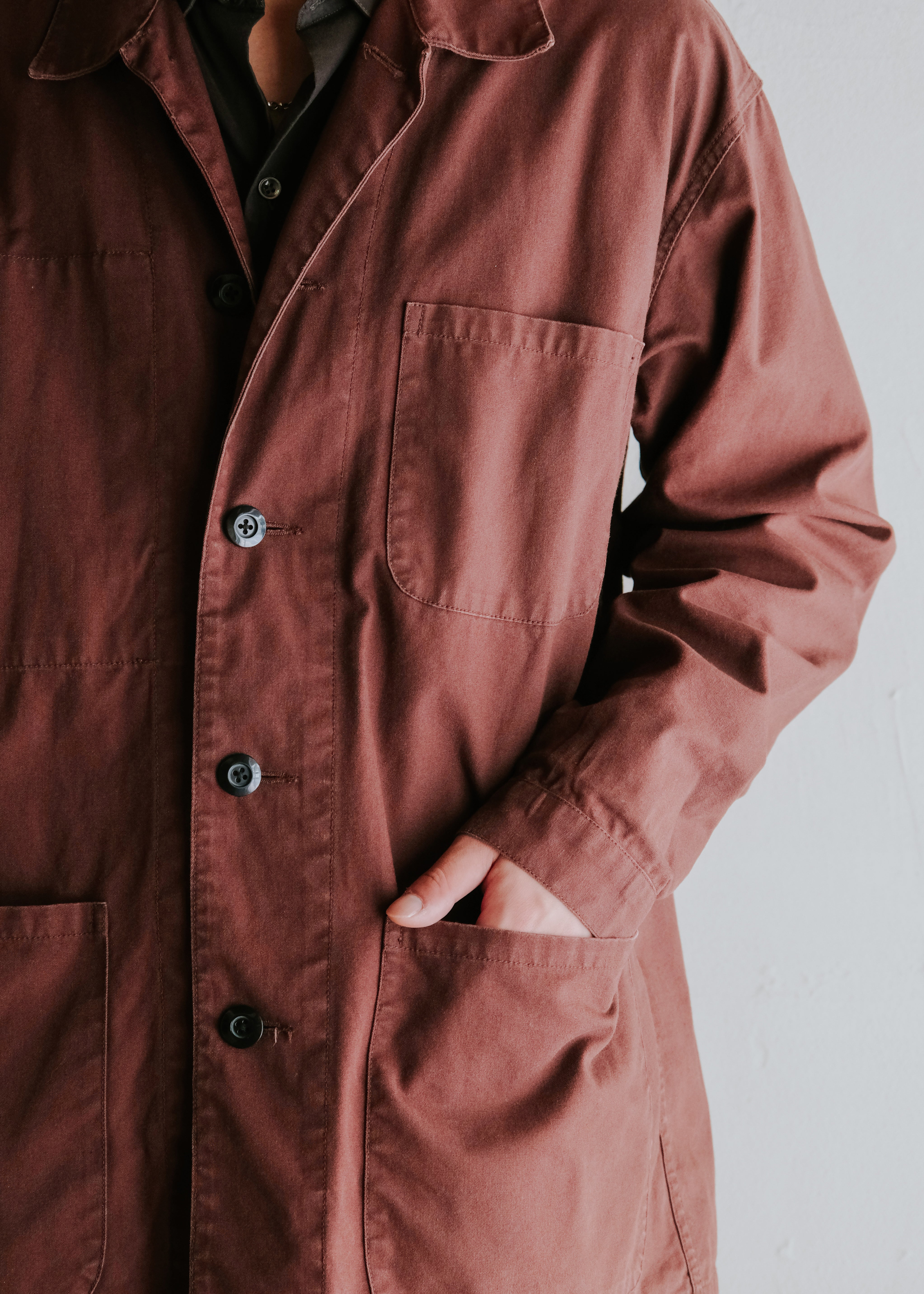 80's Japanese vintage cotton coveralls