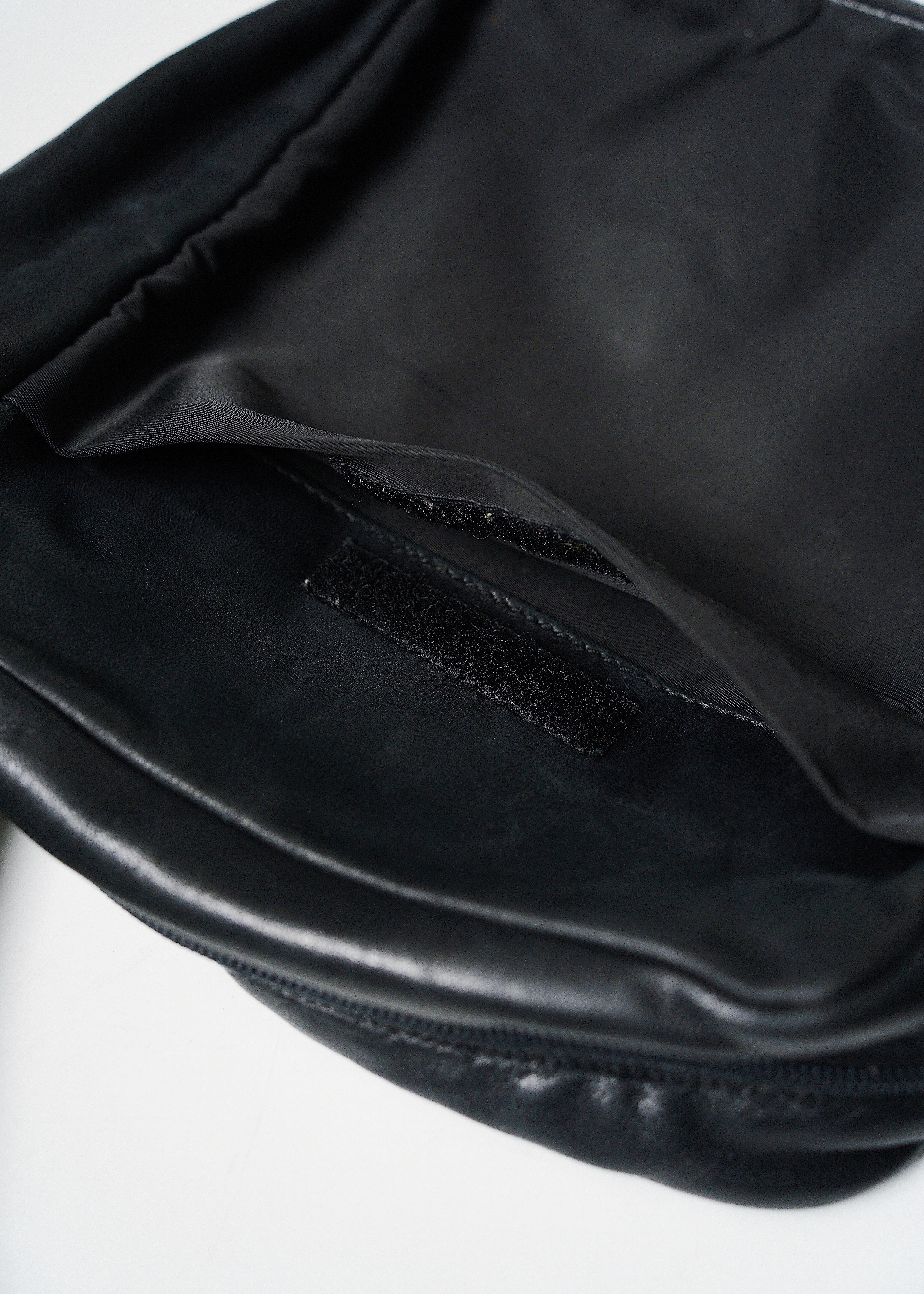 90's PRADA nylon leather shoulder bag