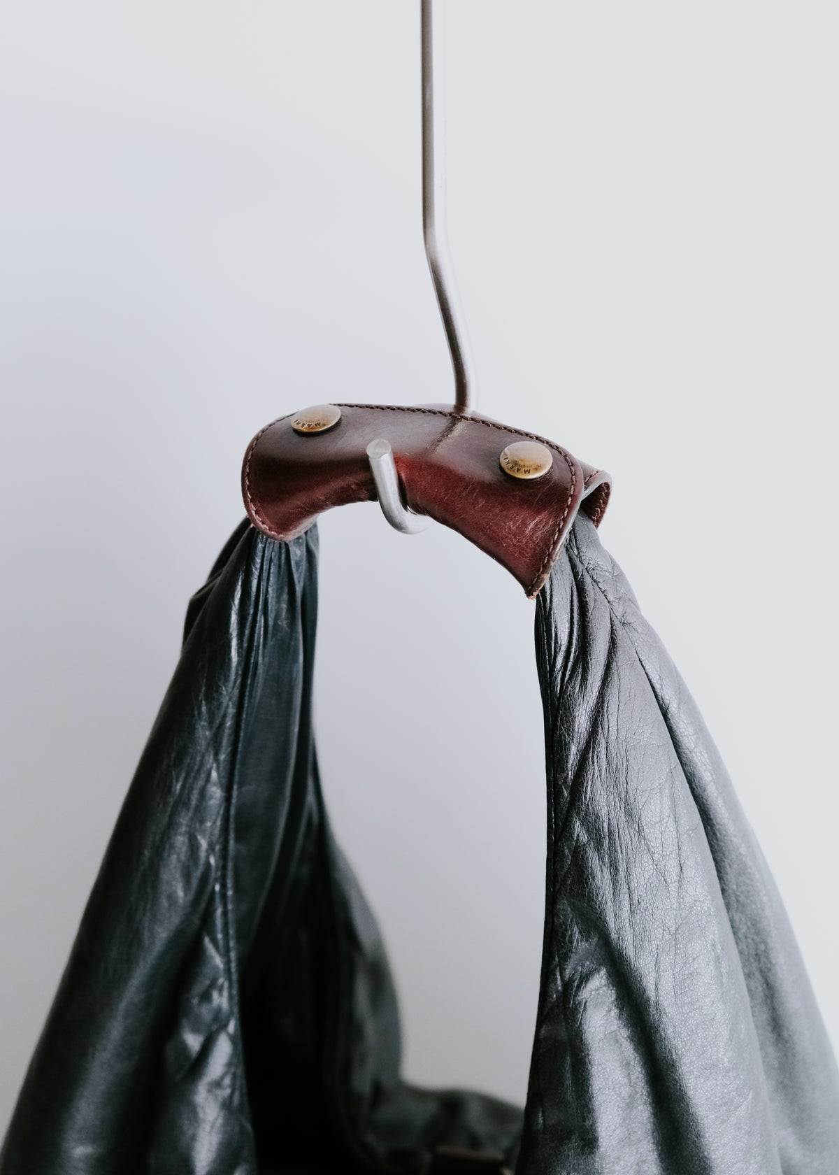 MARNI 07AW gathered leather hobo bag