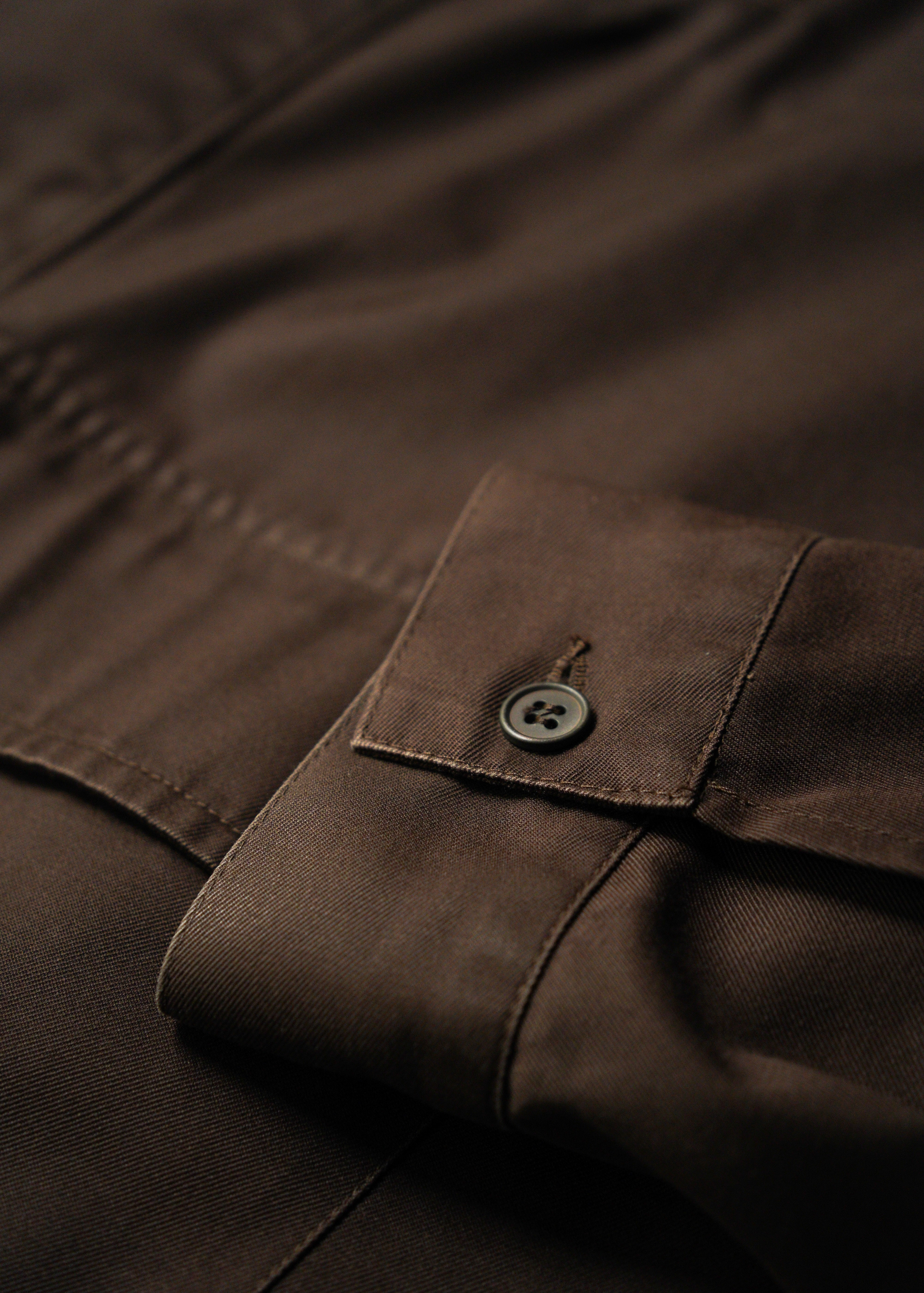 90’s A.P.C. fly front military jacket