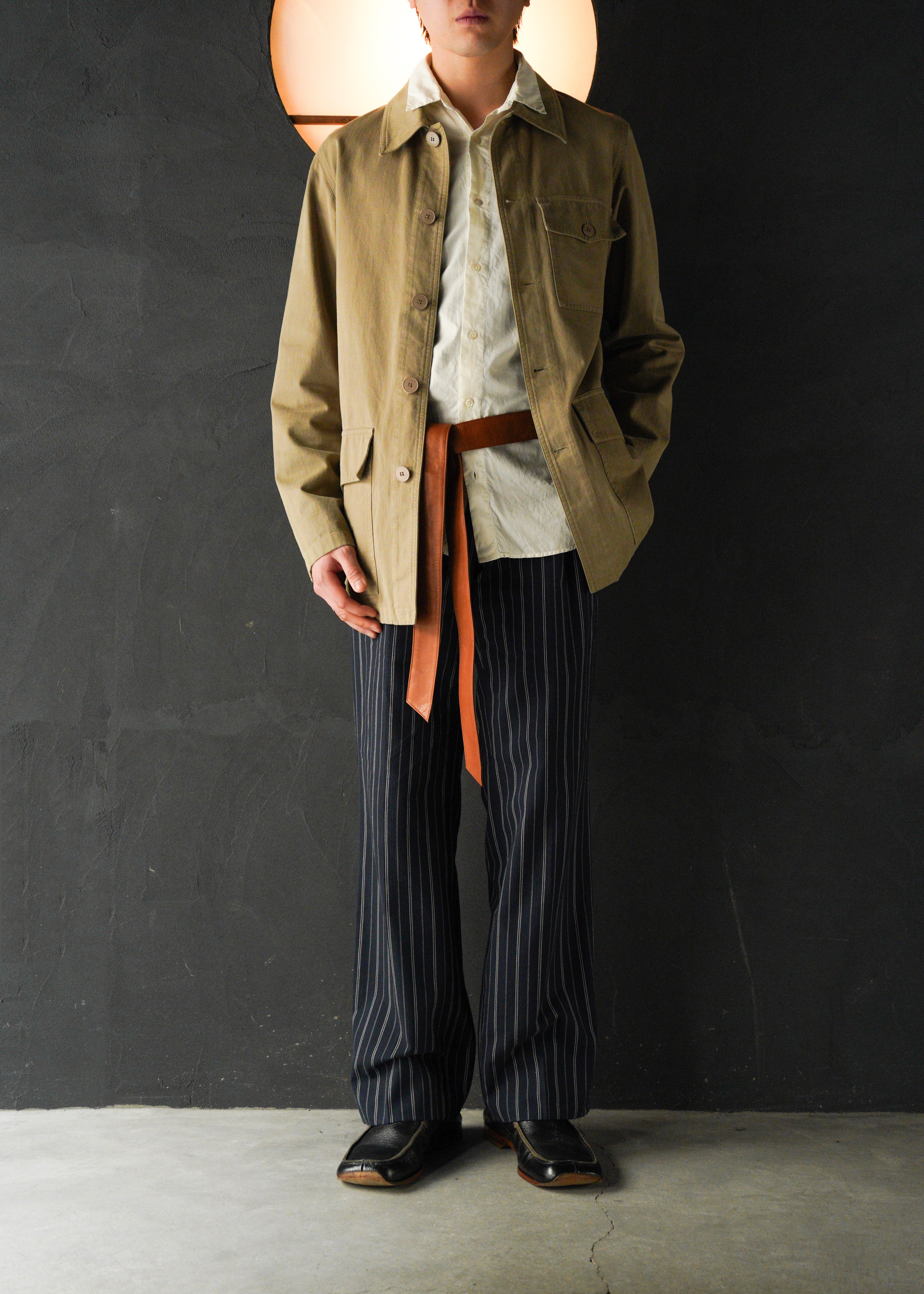 JIL SANDER 11SS short collar shirt