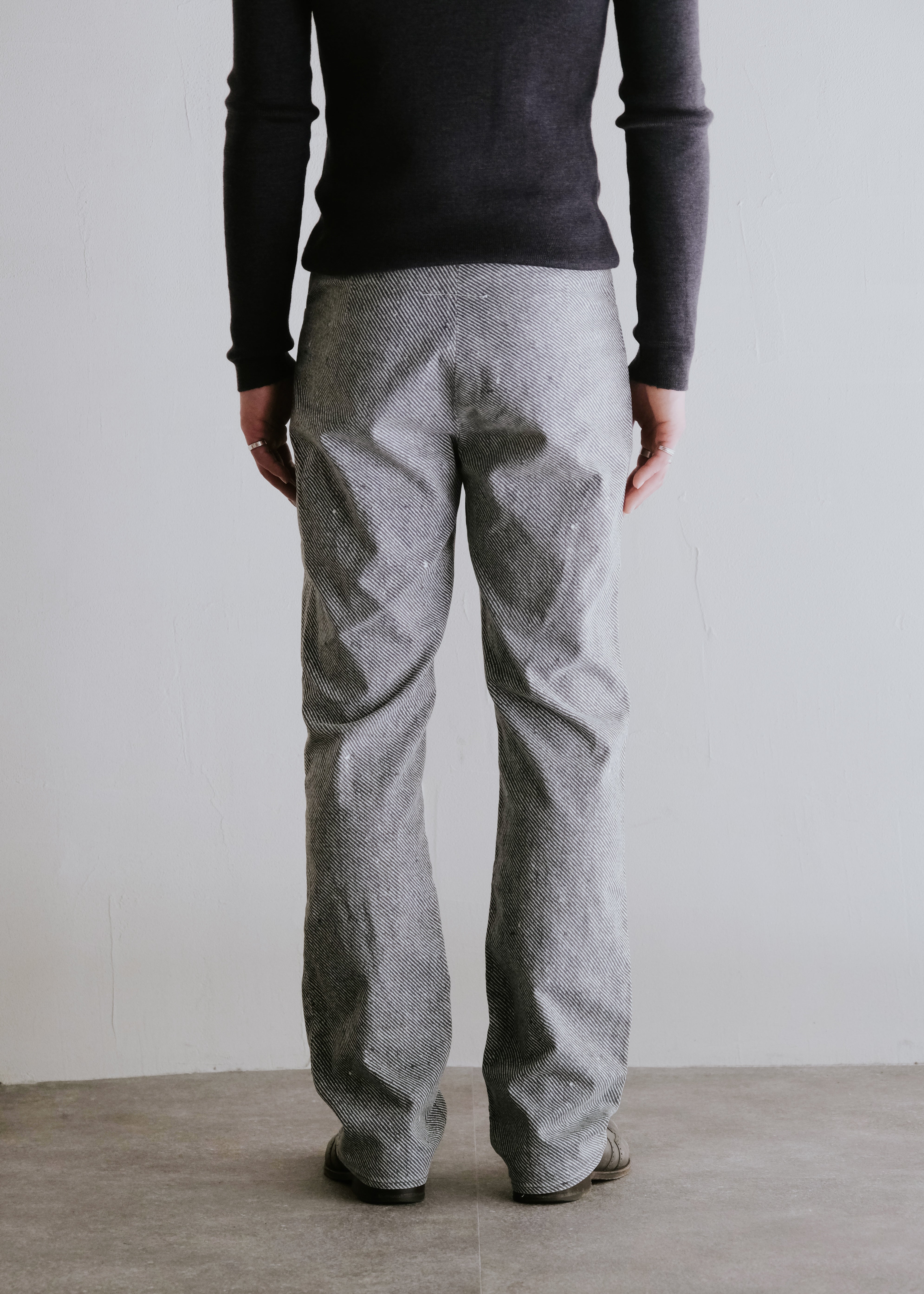 90's PRADA button-front military blouson