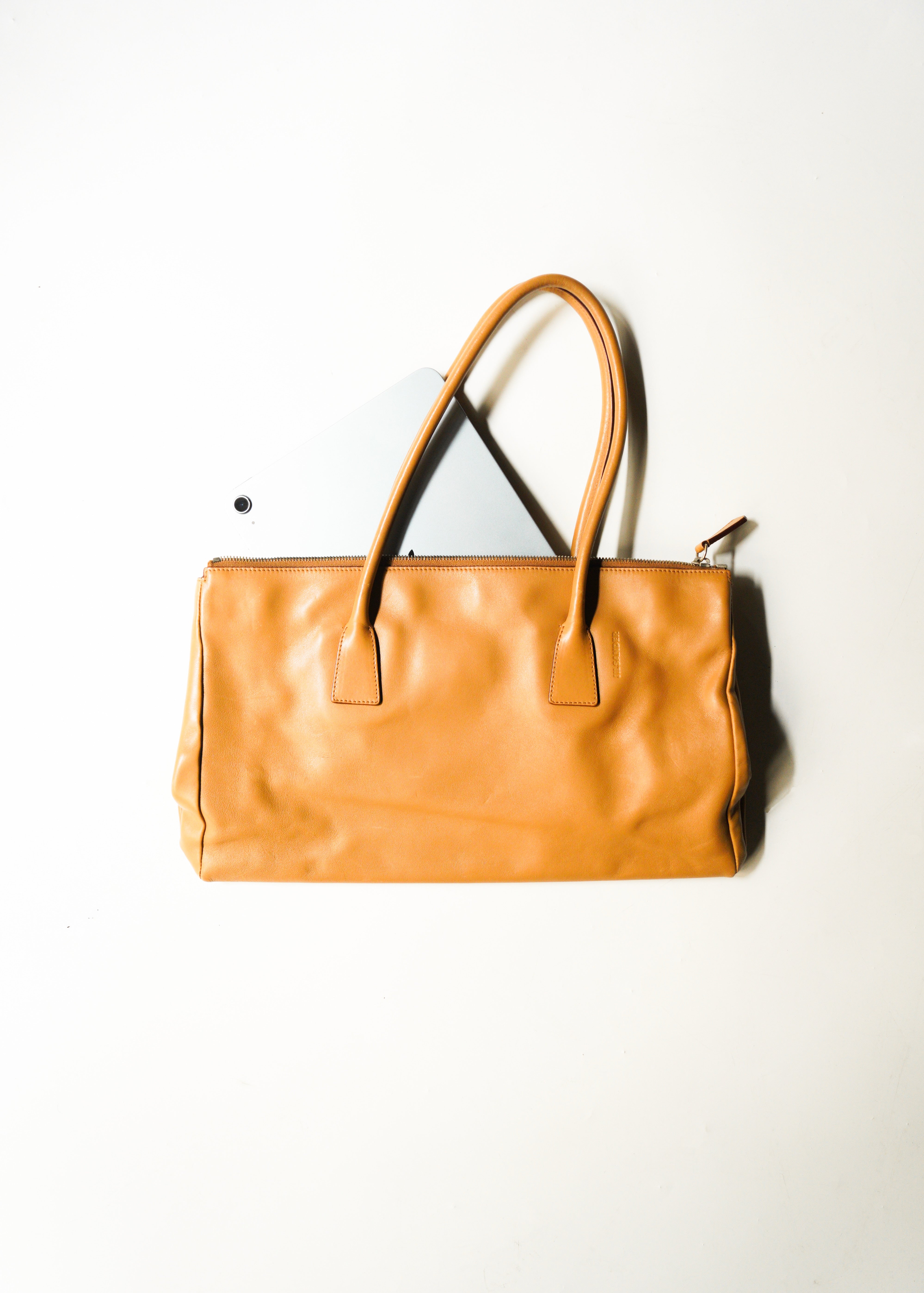 JIL SANDER leather hand bag