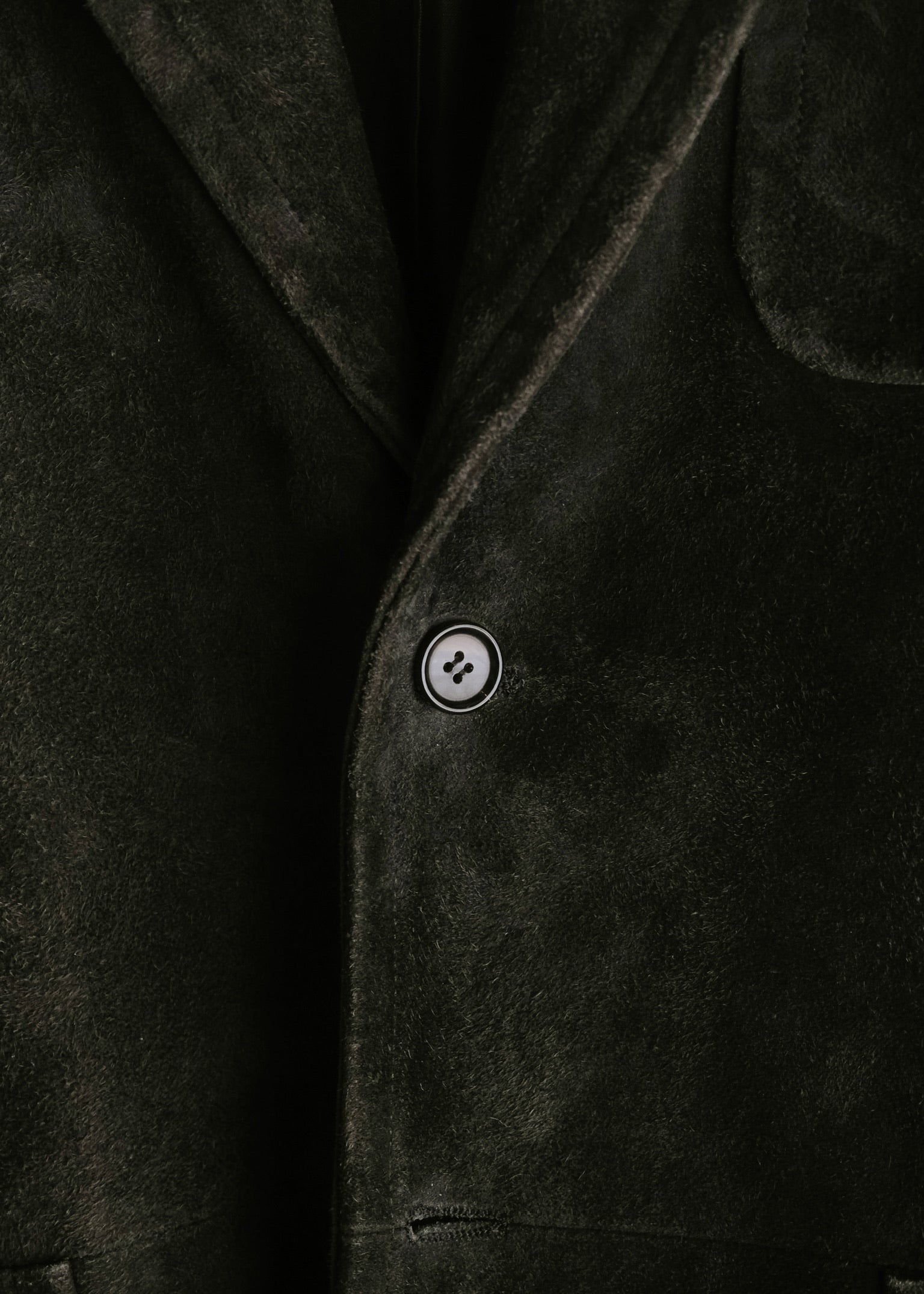 Gucci by Tom Ford 01AW 2b single suede leather tailored jacket