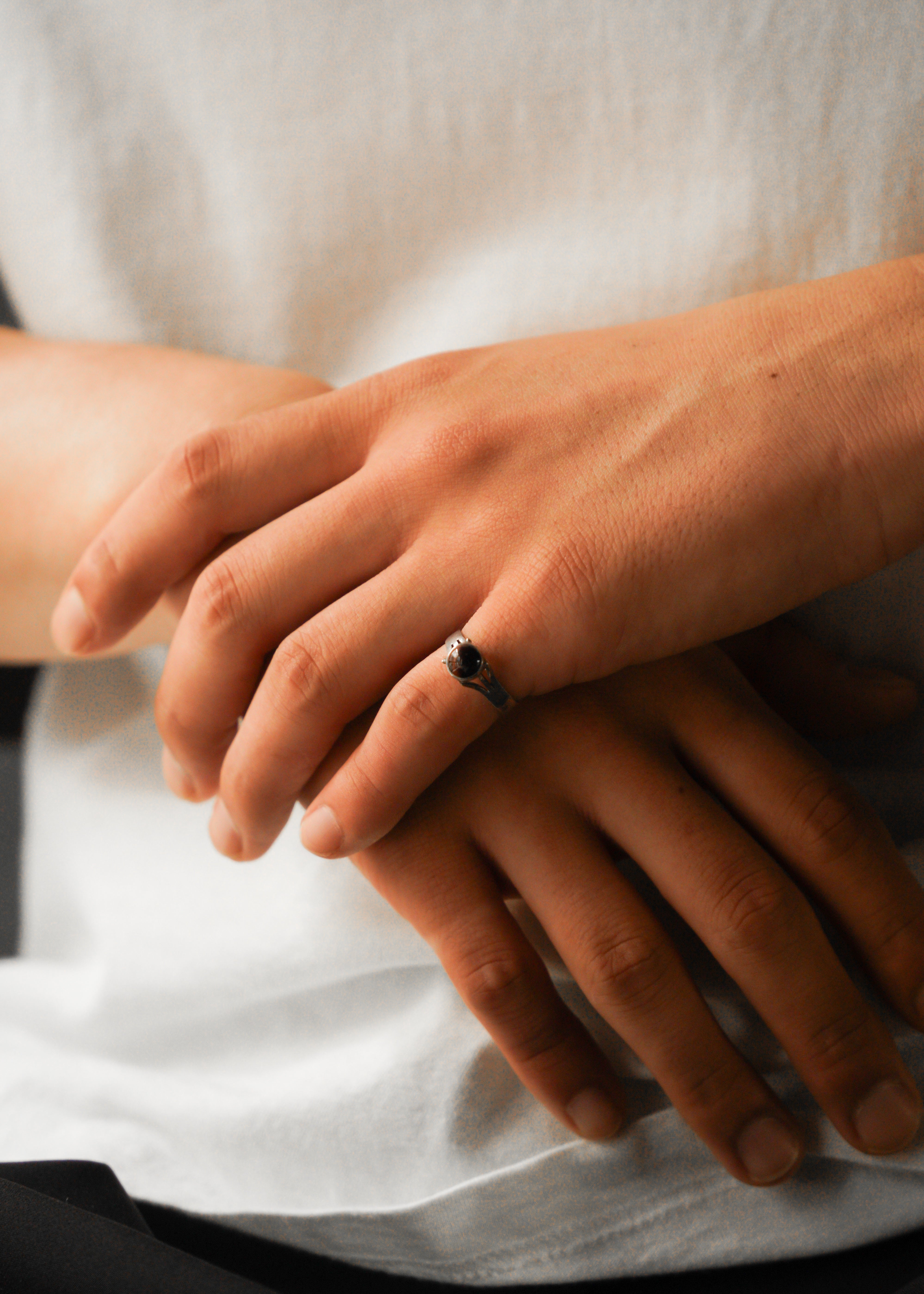 Made in 1972 tiger’s eye top ring
