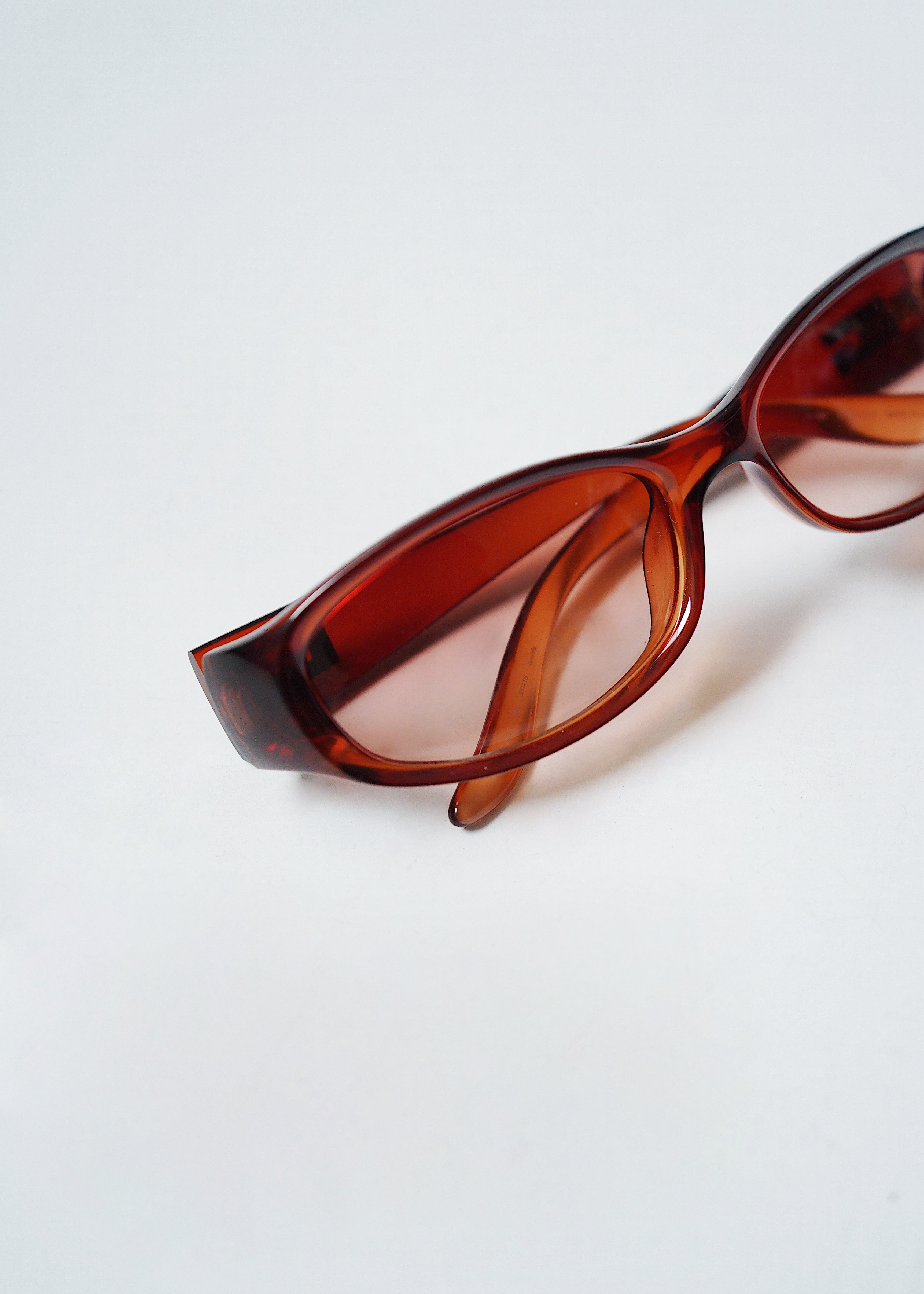 GUCCI 00SS clear frame sunglasses