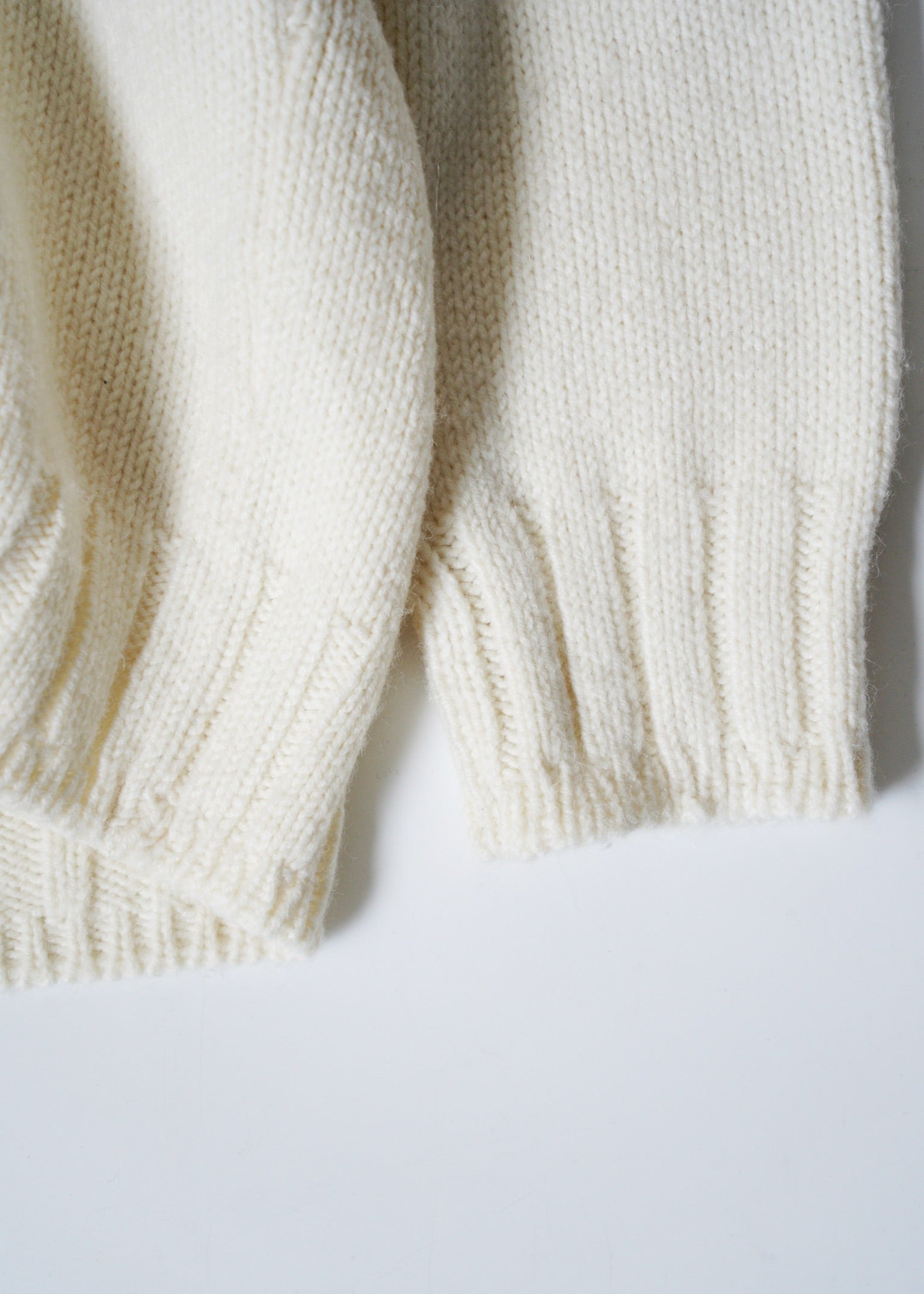 90's Salvatore Ferragamo open collar loose knit