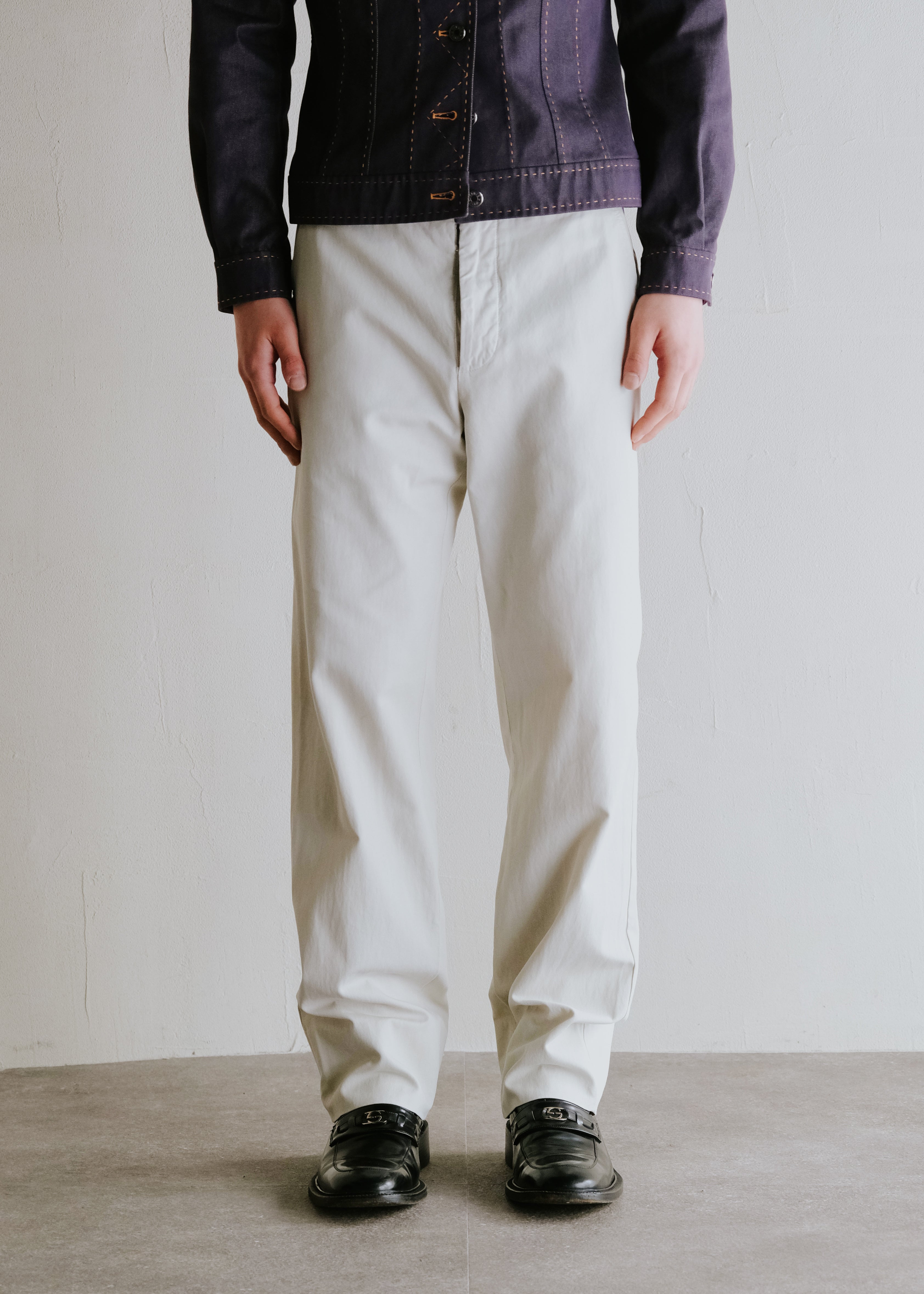 Martin Margiela 07SS cotton chino trousers