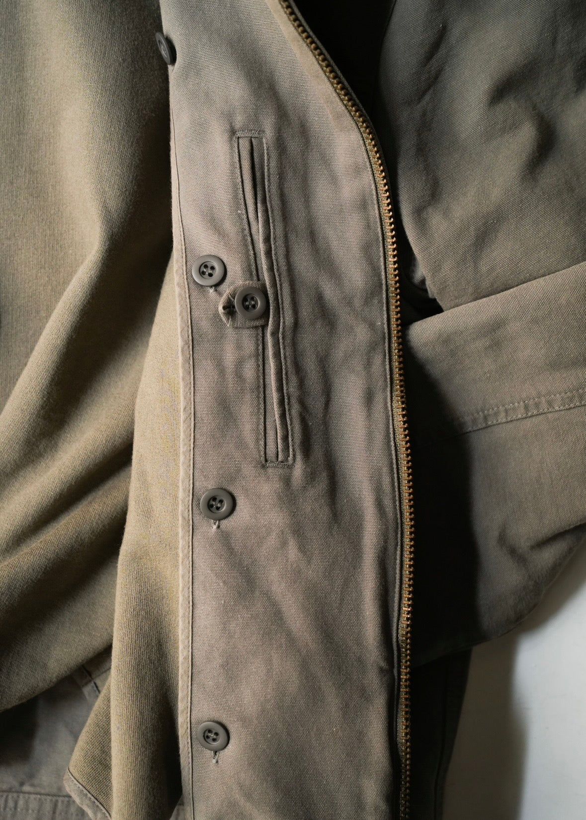 90-00’s agnes b. homme zip up cotton jacket