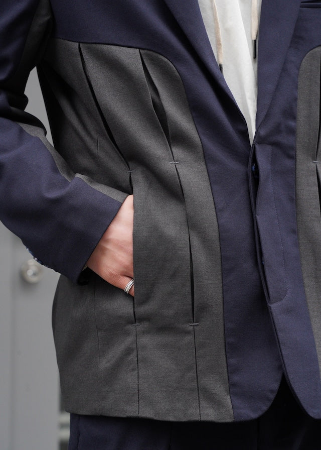 D.Nart.Ampta PLEATS JACKET