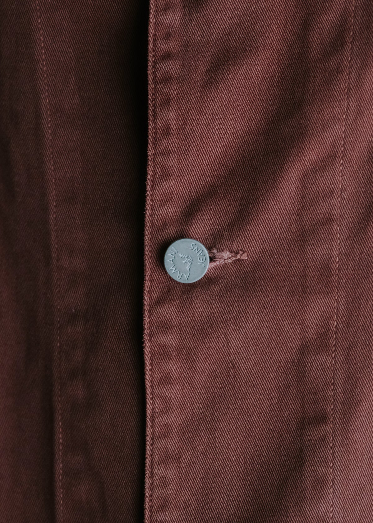 90's ARMANI JEANS cotton coverall jacket