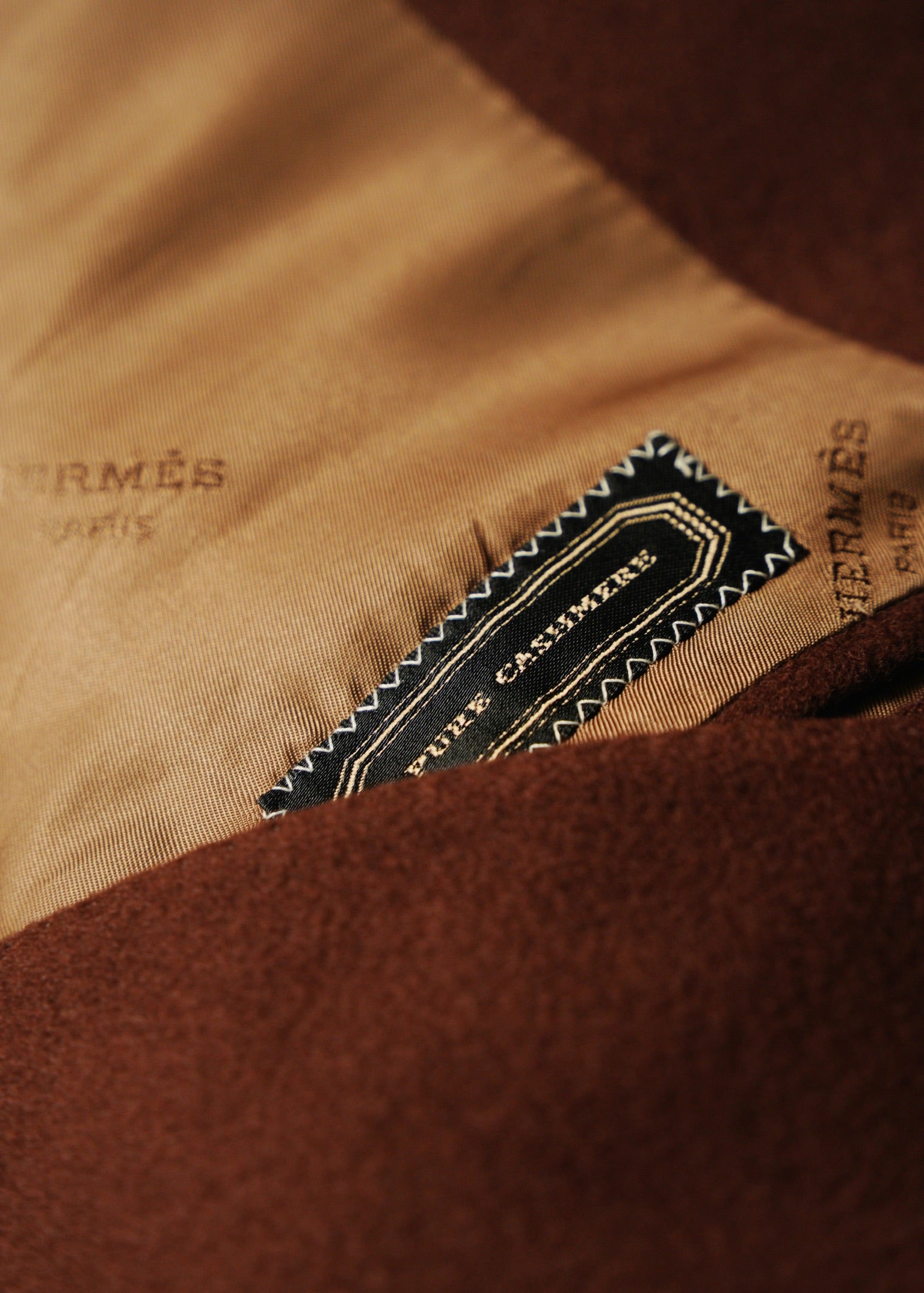 HERMÈS pure cashmere single 3b tailored jacket