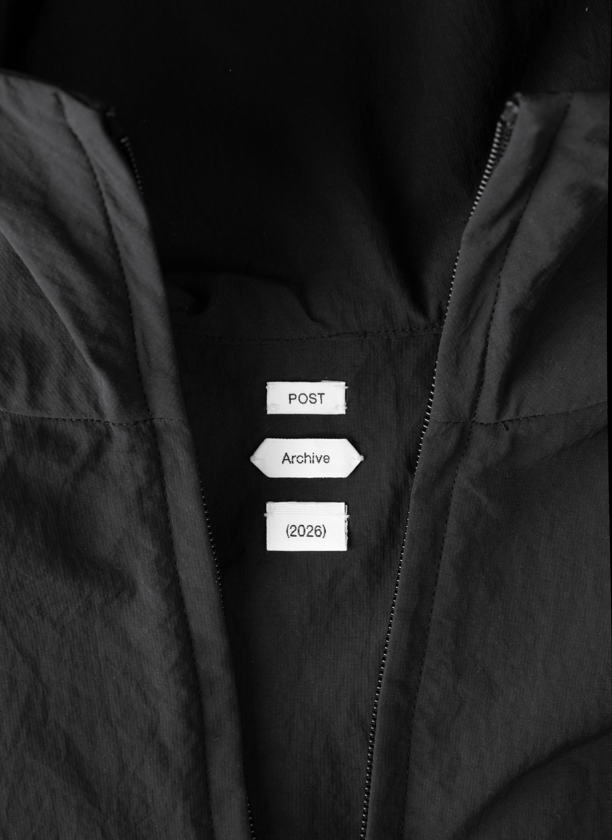 POST ARCHIVE FACTION 26SS Opening Jacket / Black