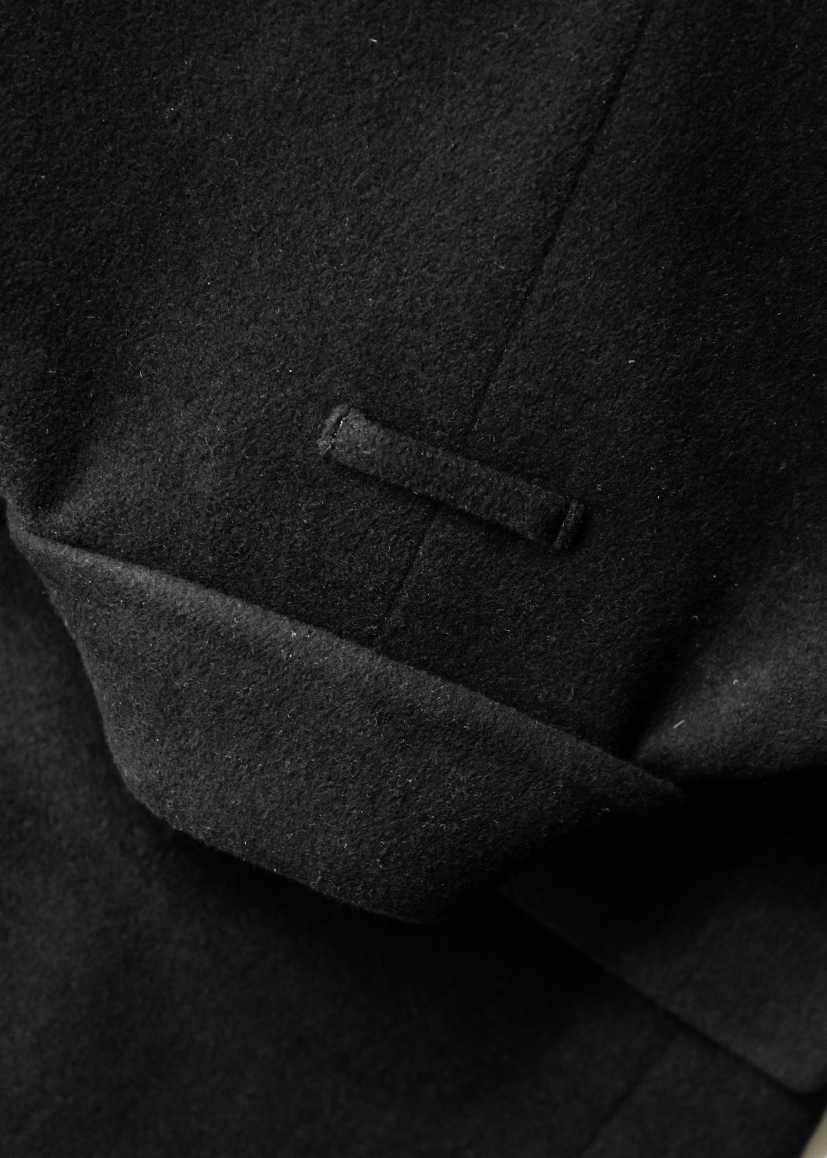 Jean Paul Gaultier HOMME belted neck double zip angora blend wool maxi-length coat