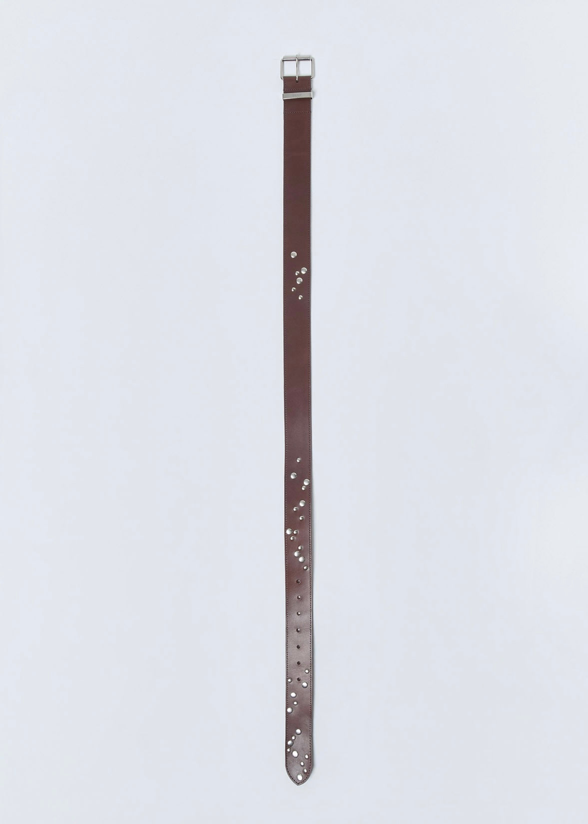 SHOOP 26AW RANDOM STUDS BELT / Brown