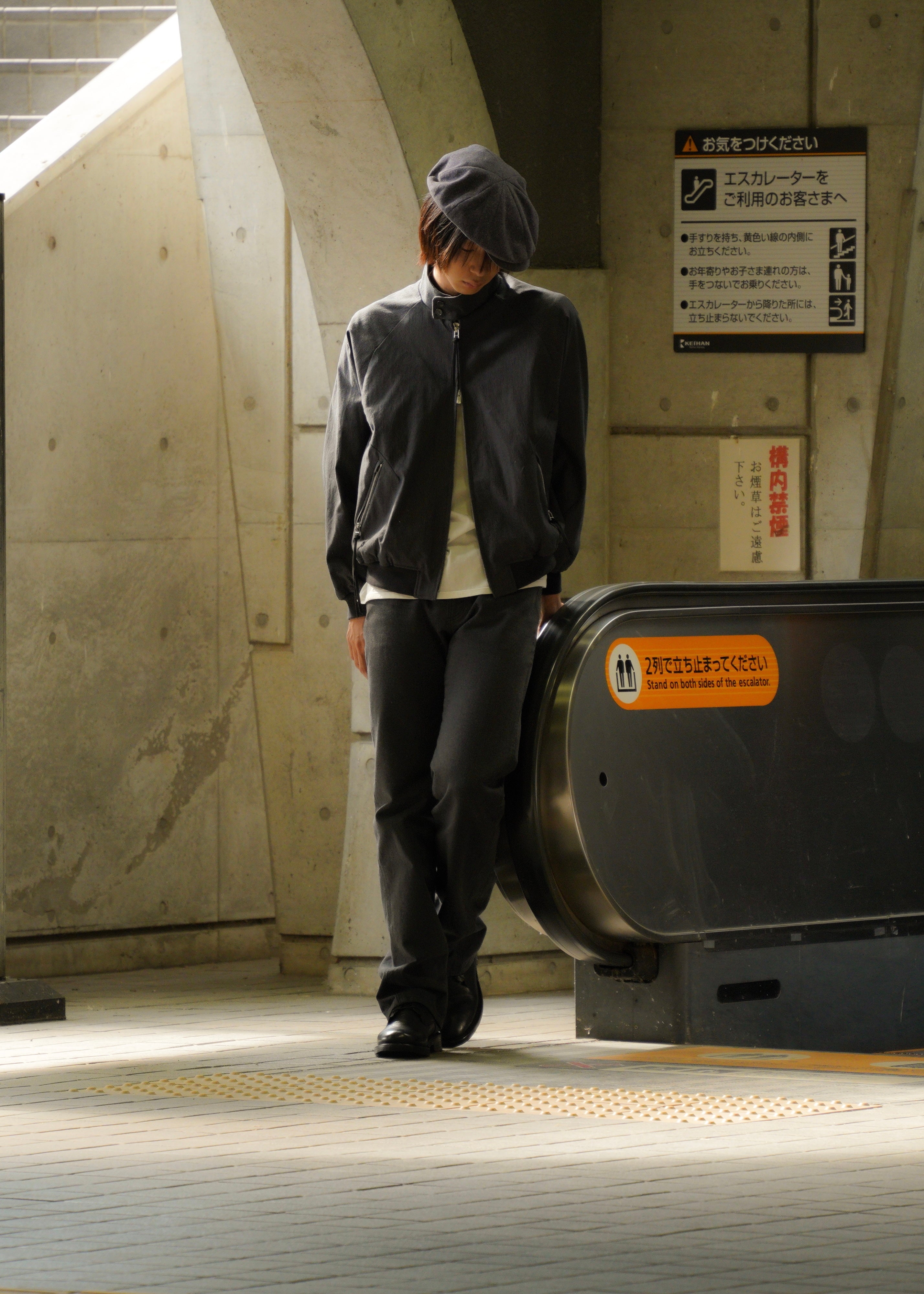 POST ARCHIVE FACTION 26SS Opening Bomber / Charcoal