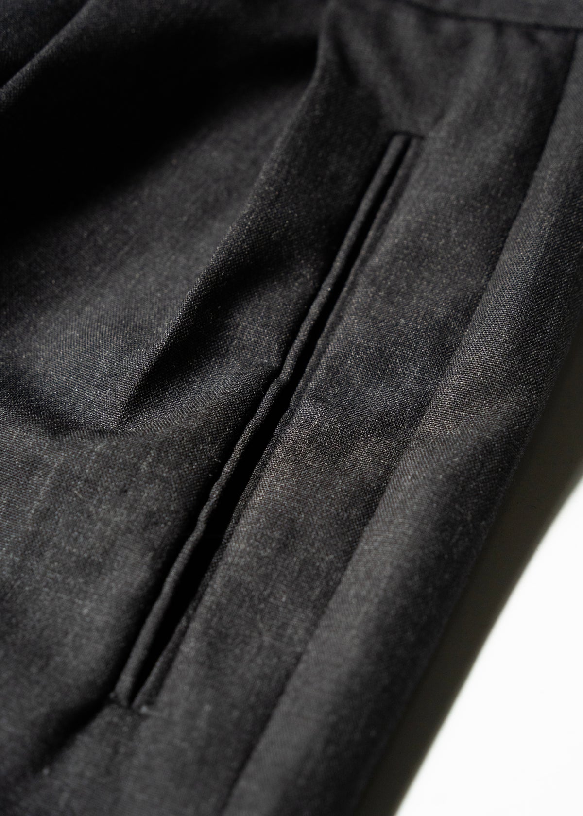 80-90’s EMPORIO ARMANI two tuck wool slacks