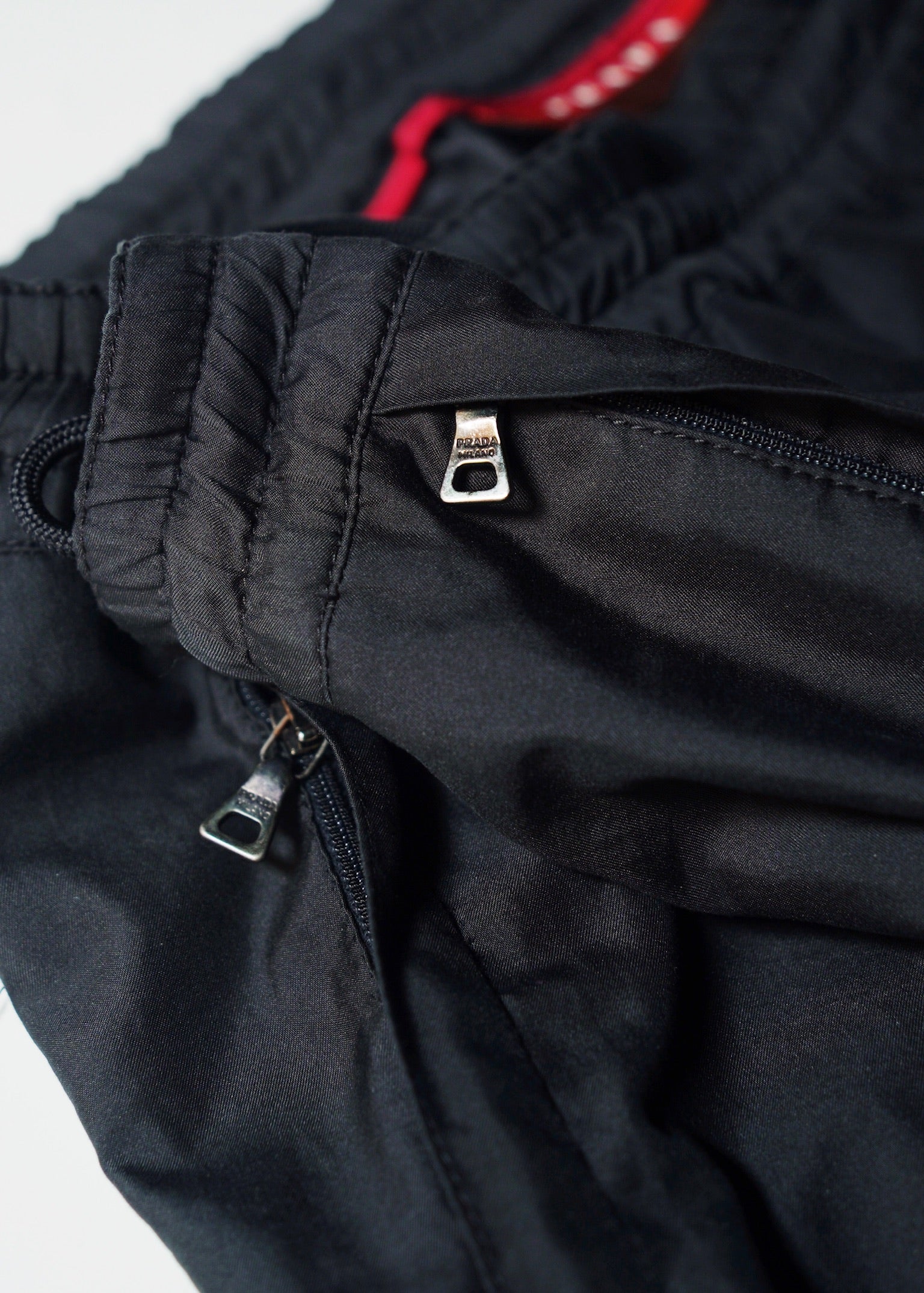 00's PRADA SPORT side zip trousers