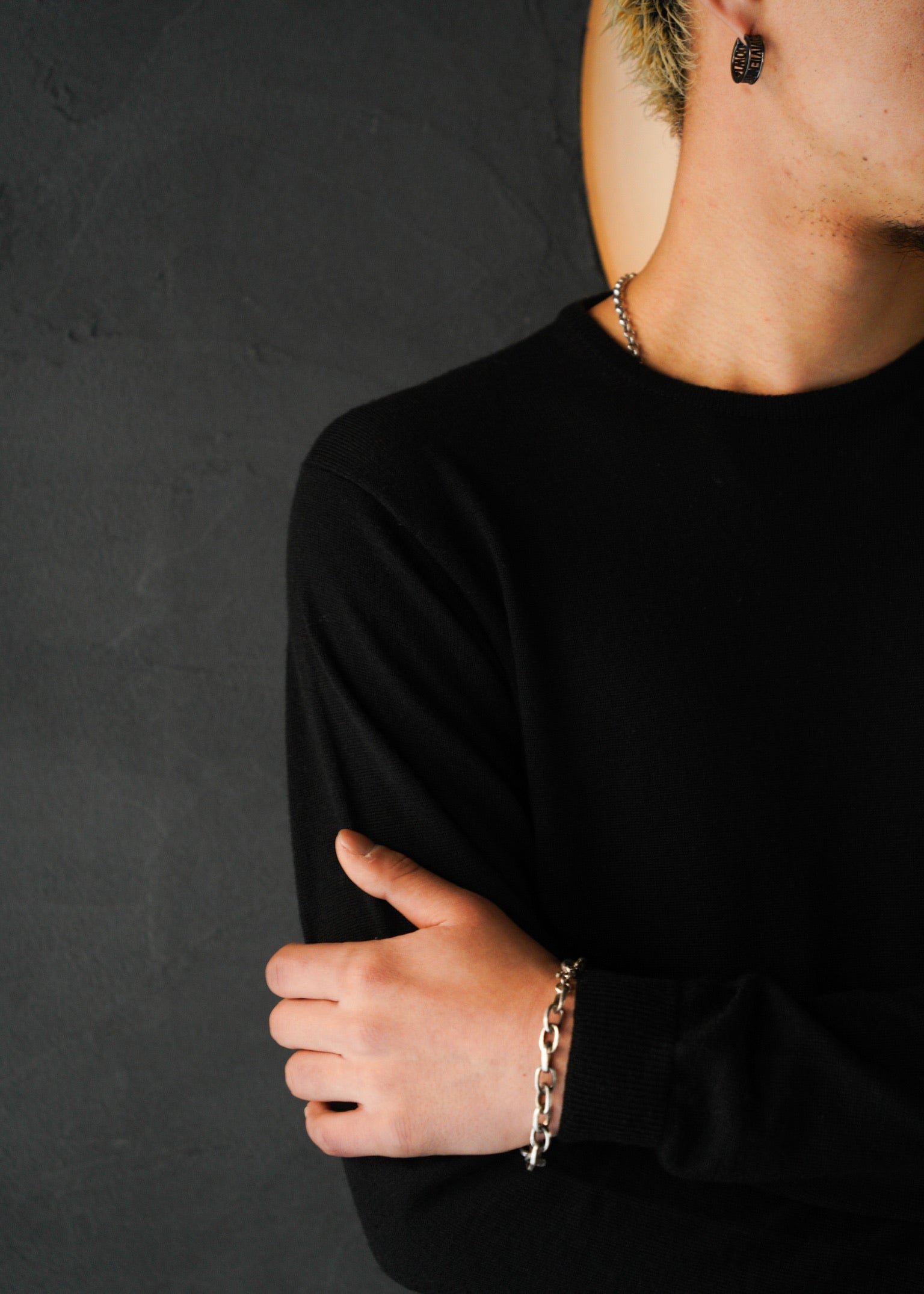 90’s EMPORIO ARMANI crew neck wool knit