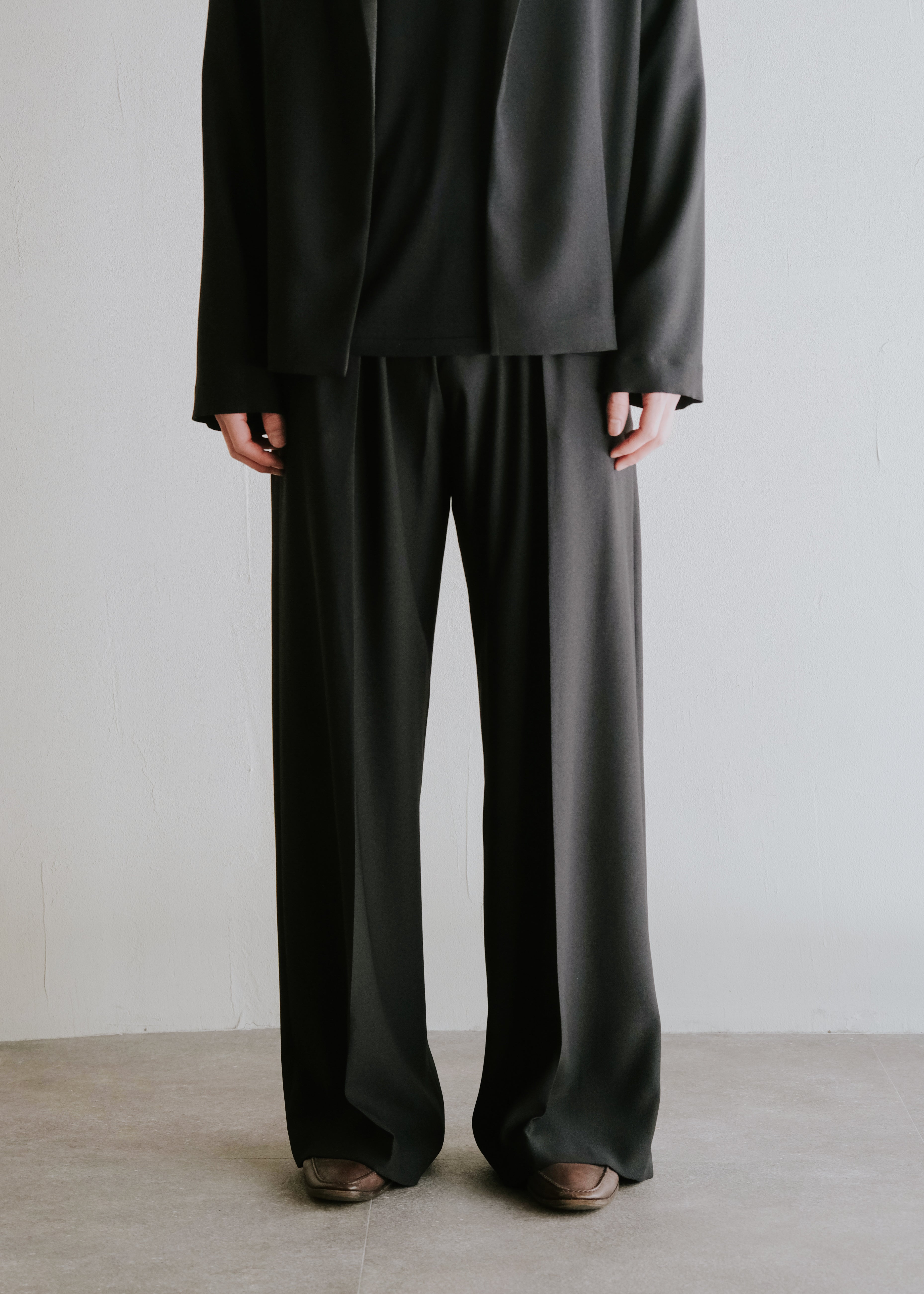 JEANPAULKNOTT ジャンポールノット マキシ パジャマパンツ ワイドパンツ リラックス メンズ ベルギー