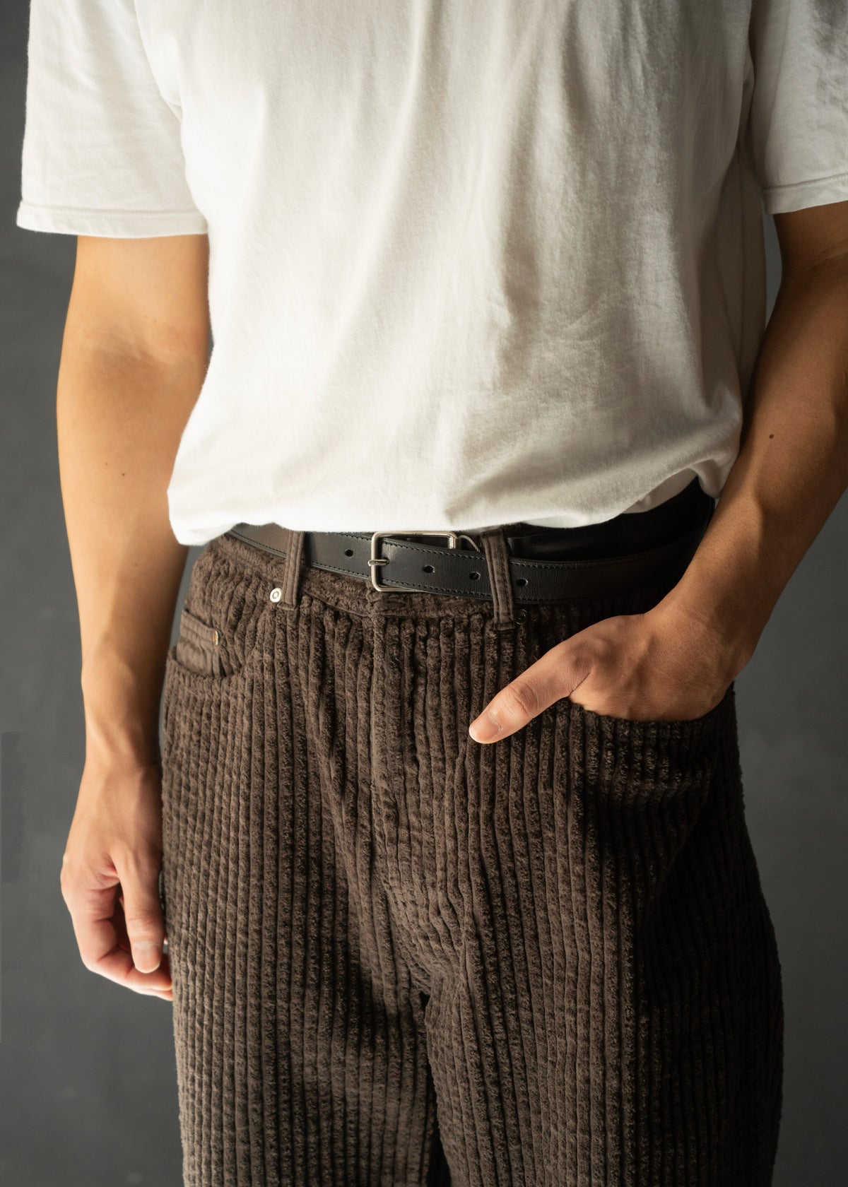 mfpen 26AW Generation Trousers / Dark Brown Amplified Cord