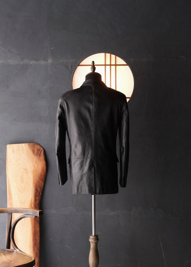 90's Jean Paul GAURTIER HOMME sheepskin 4B tailored jacket