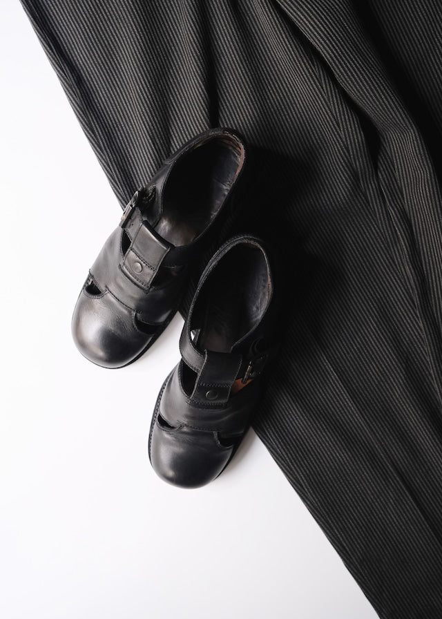90’s Y's for men leather mule sandals