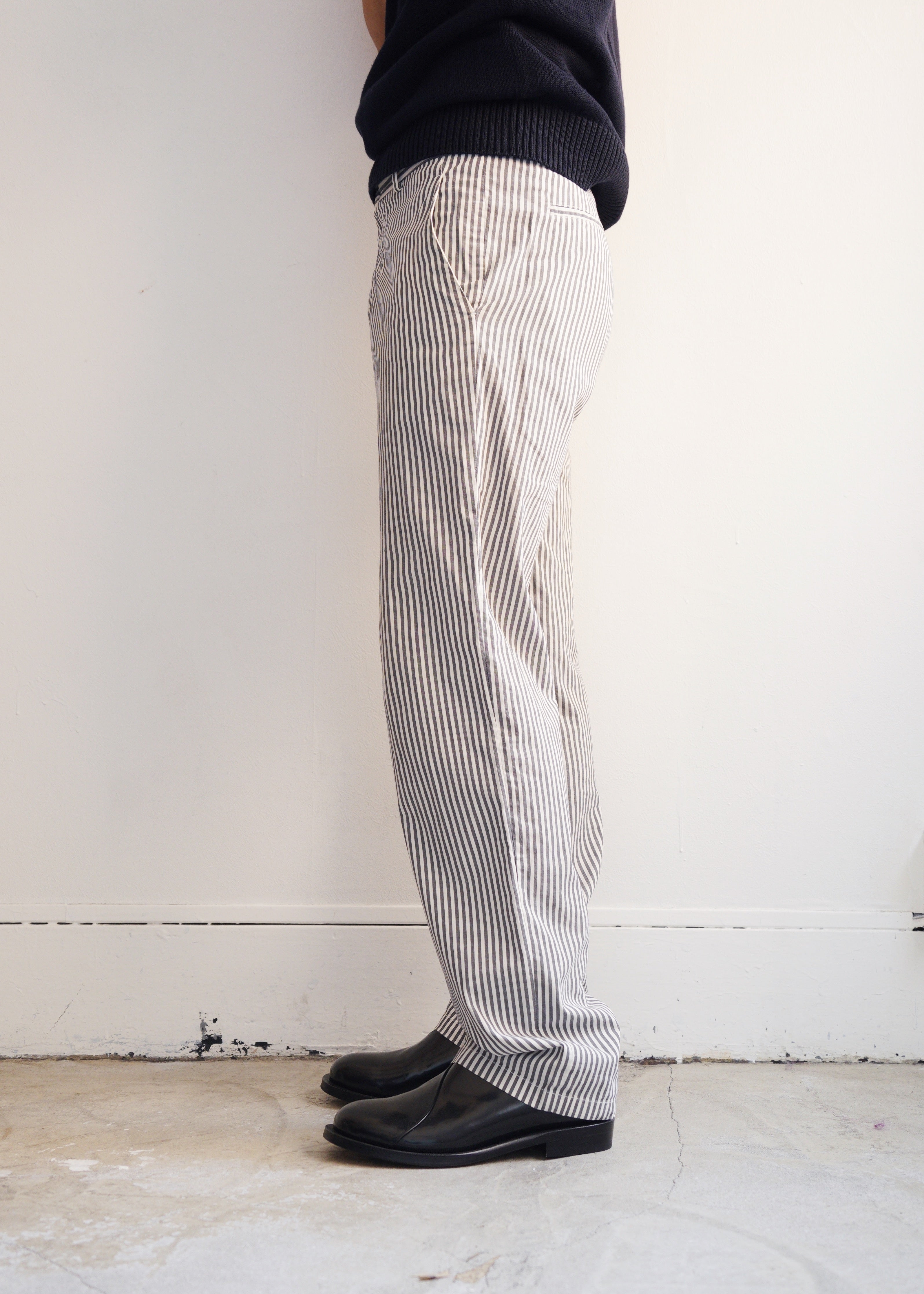 Maison Martin Margiela 12SS cotton straight trousers