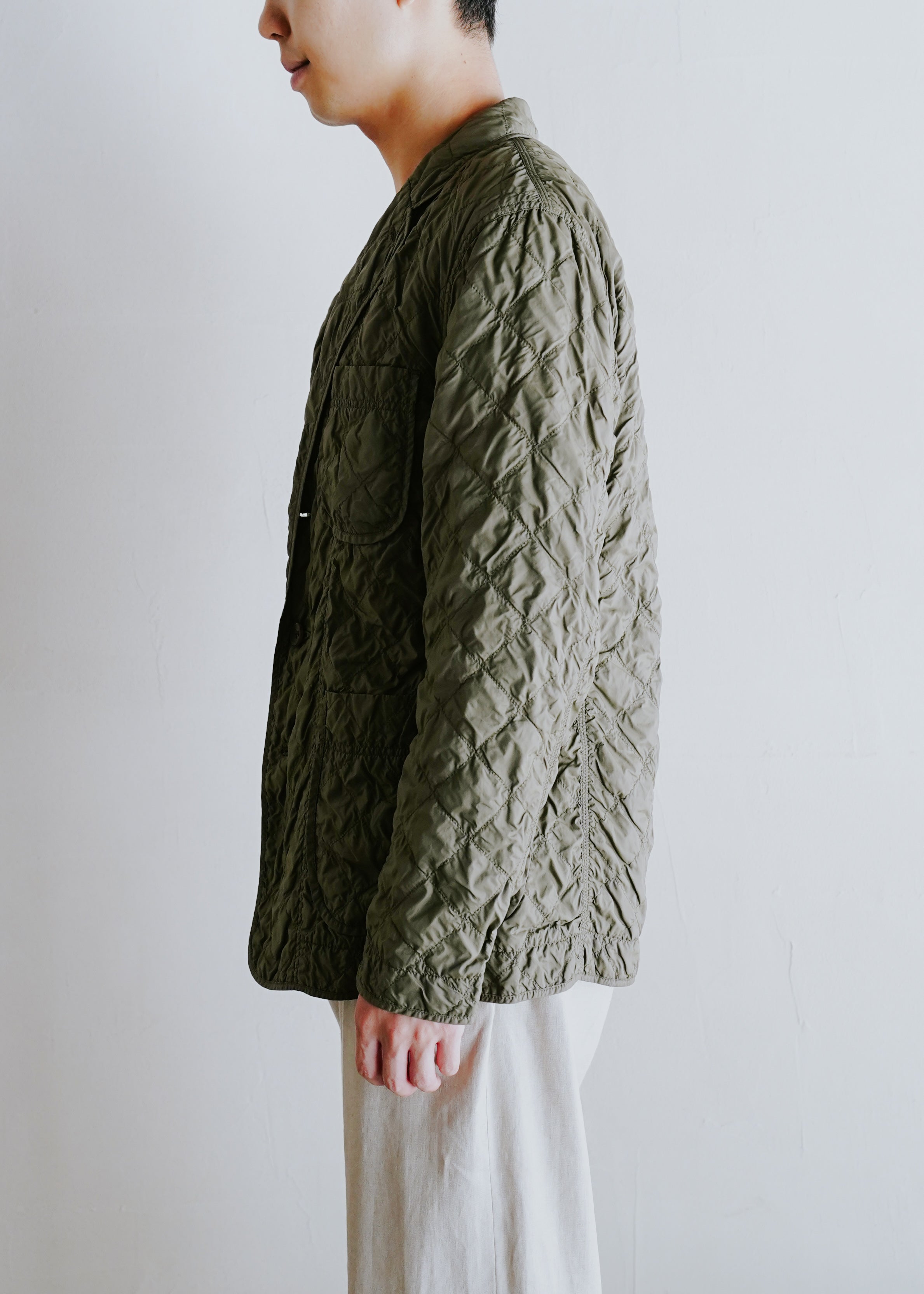 ISSEY MIYAKE MEN 09AW quilted tailored jacket