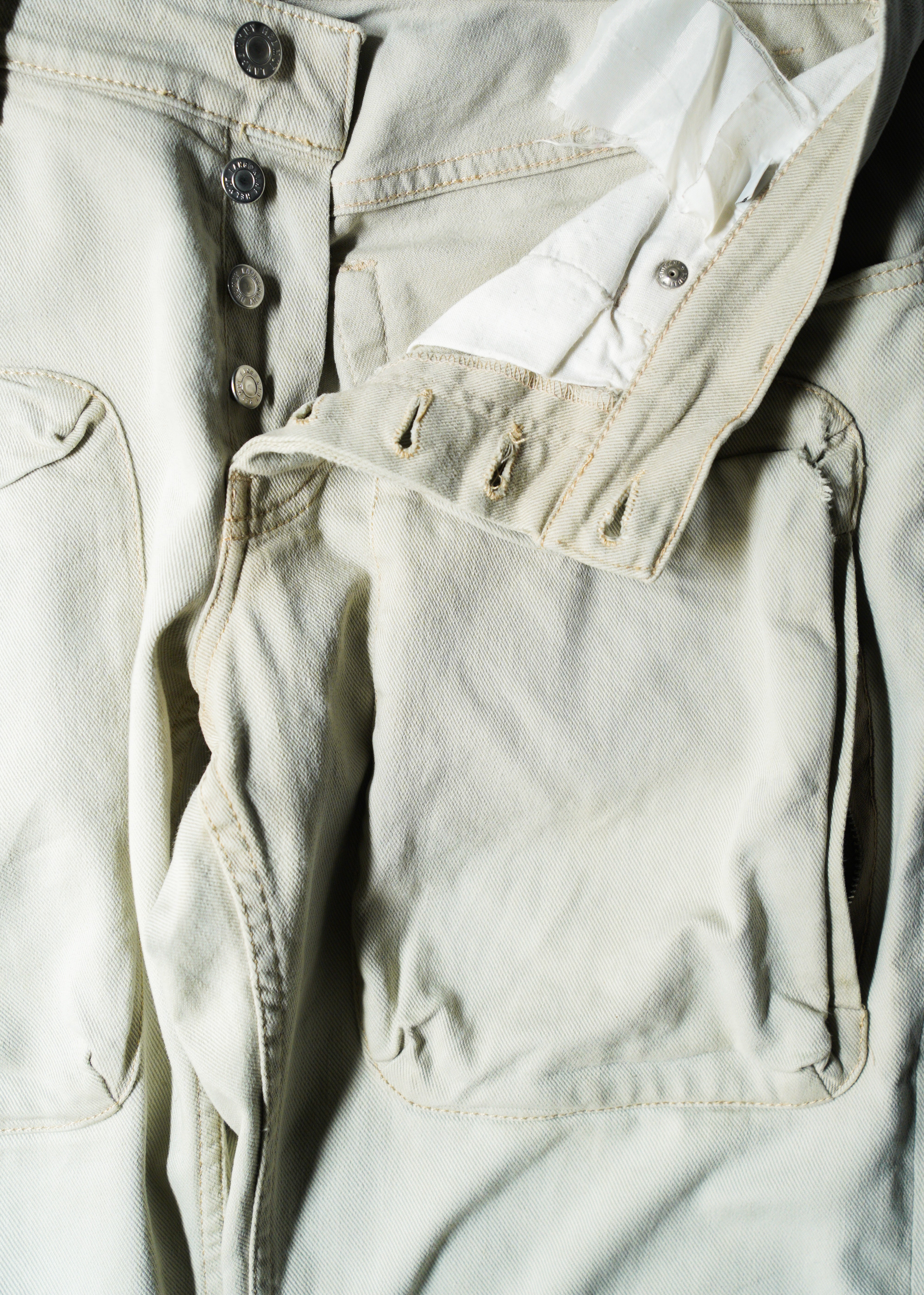 HELMUT LANG 04SS zip pocket classic cut denim