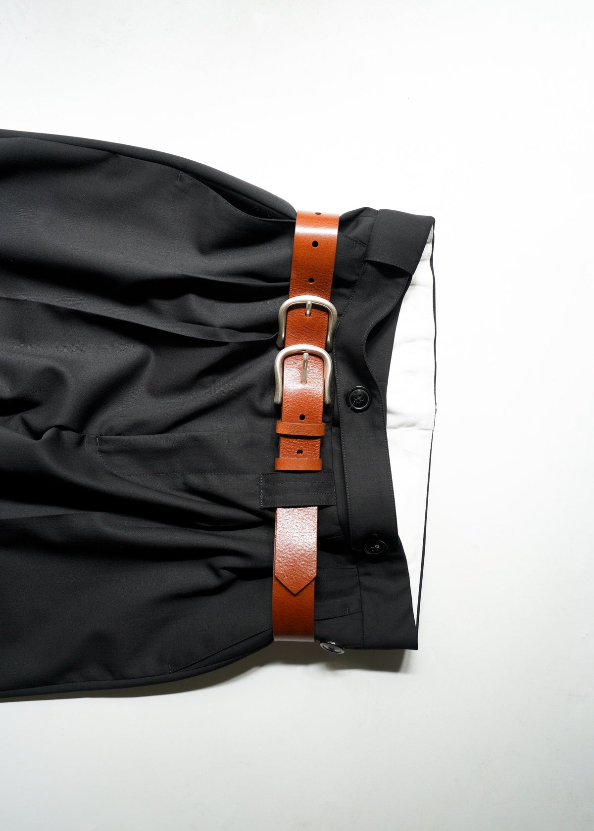 NAMACHEKO 26AW FIONN BELT/Brown