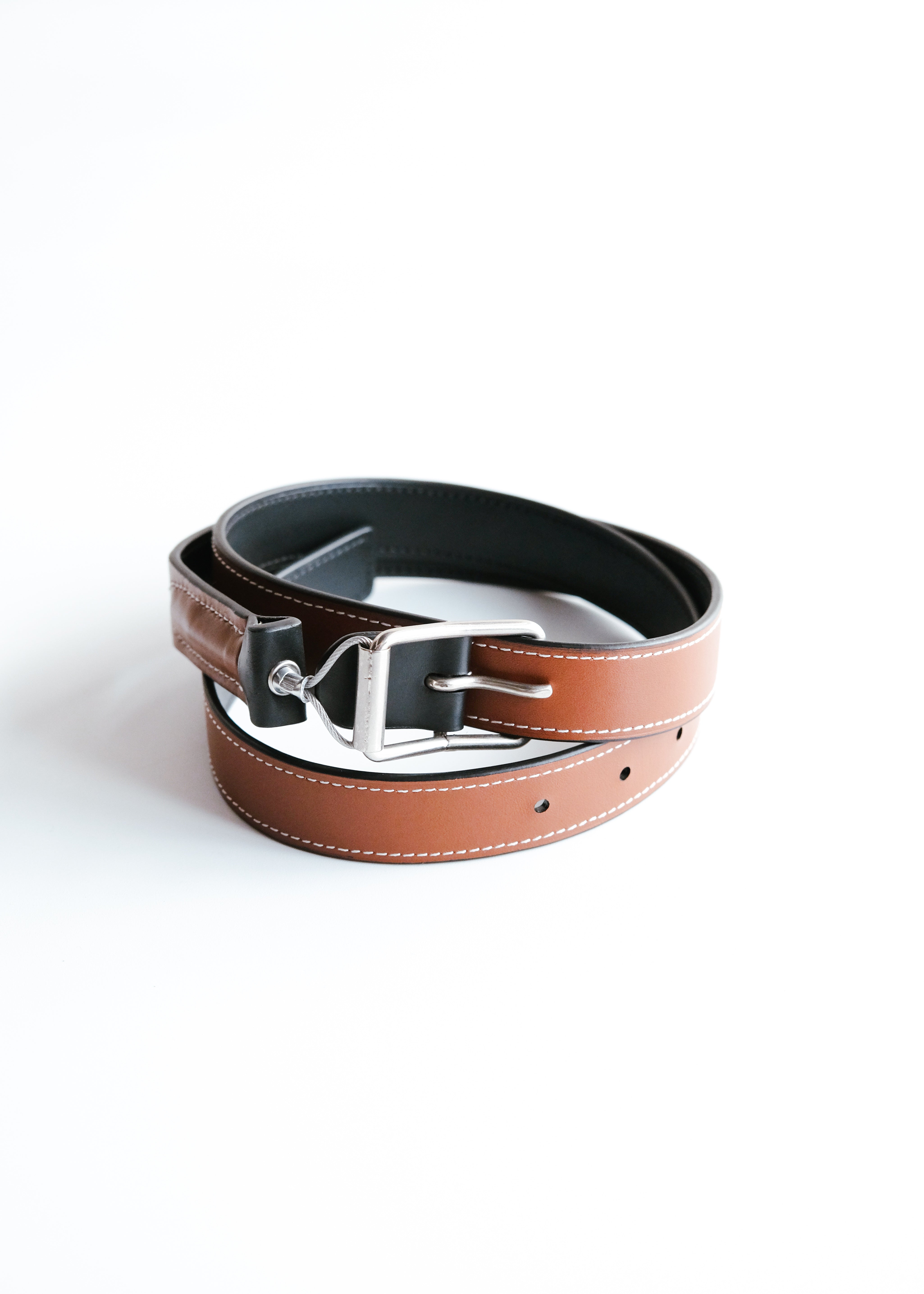 beta post reversible suspension belt 050 Black メンズ