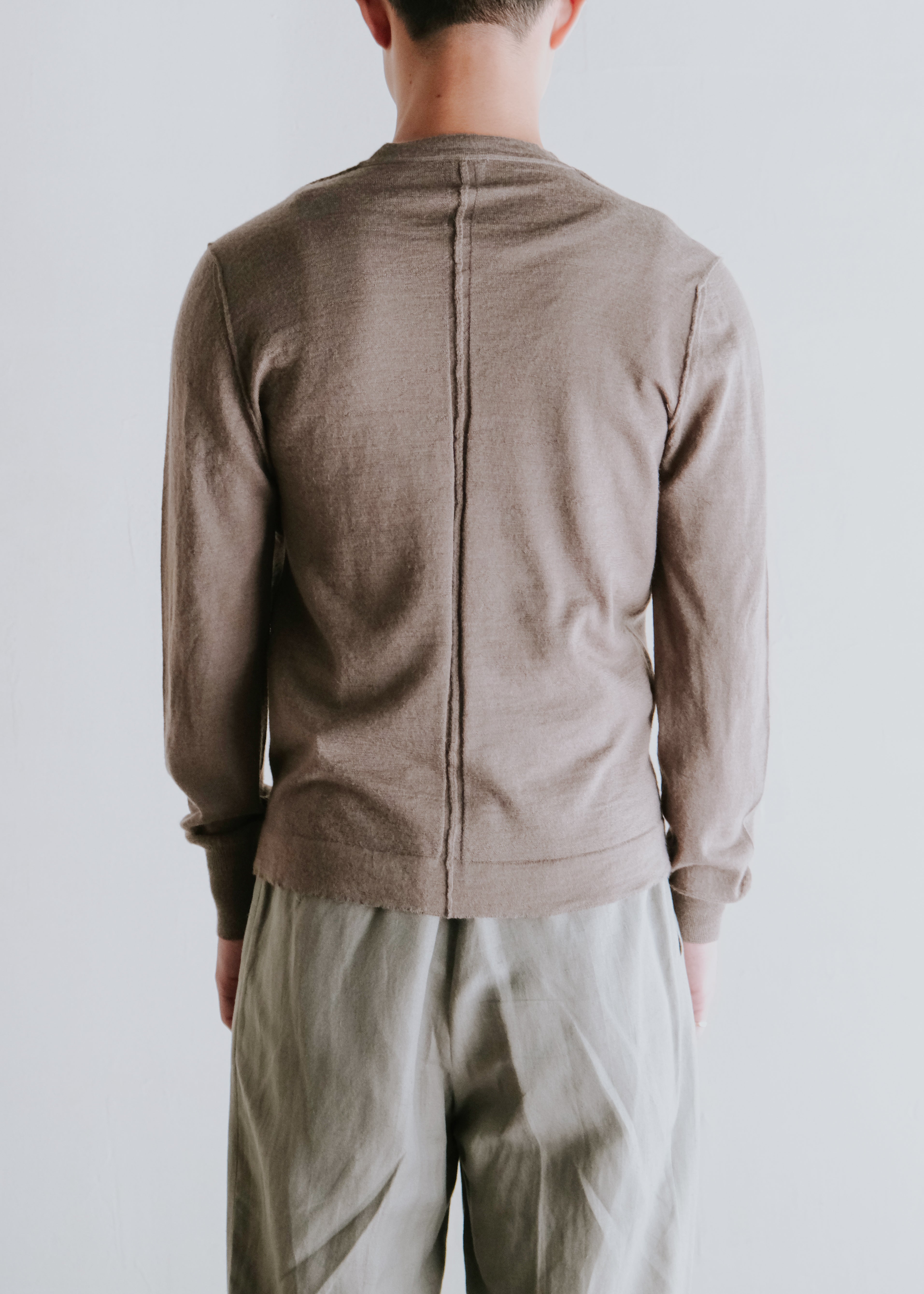 00-10's C.P. COMPANY alpaca wool knit cardigan