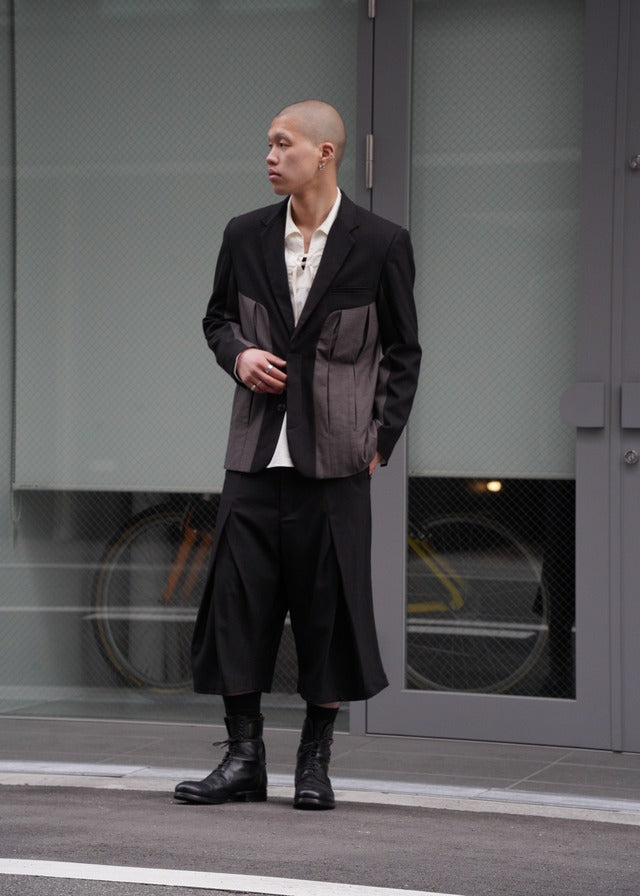 D.Nart.Ampta PLEATS JACKET