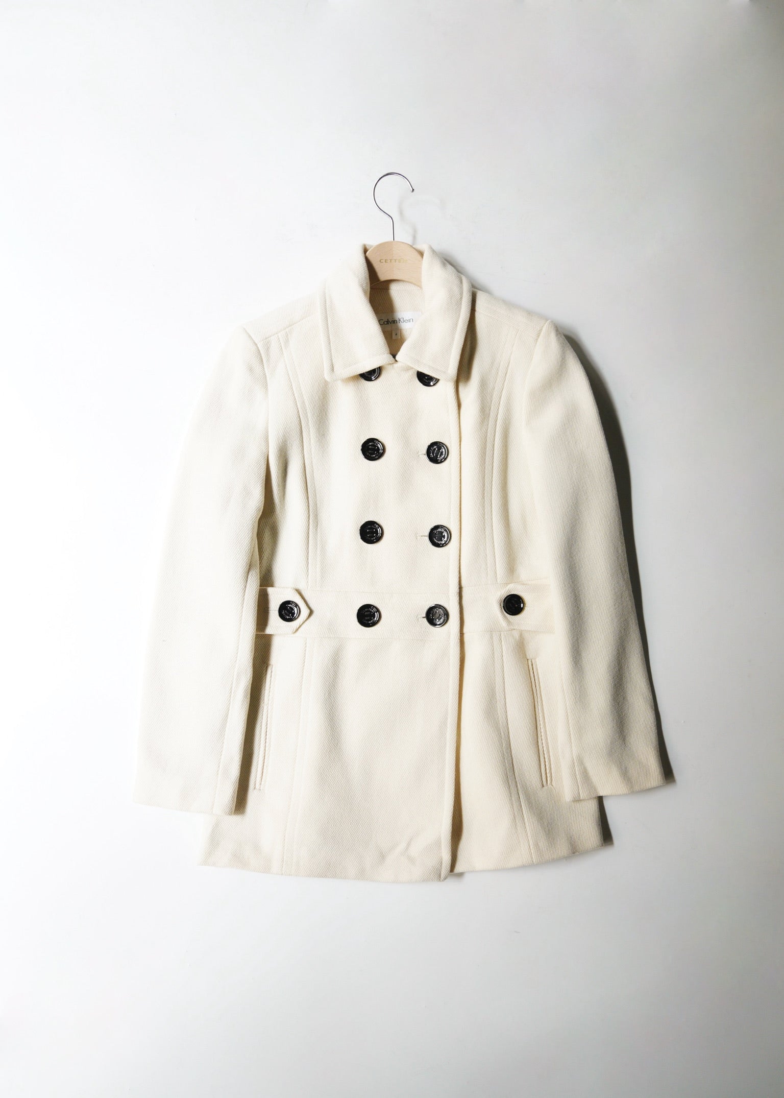 Calvin Klein wool pea coat