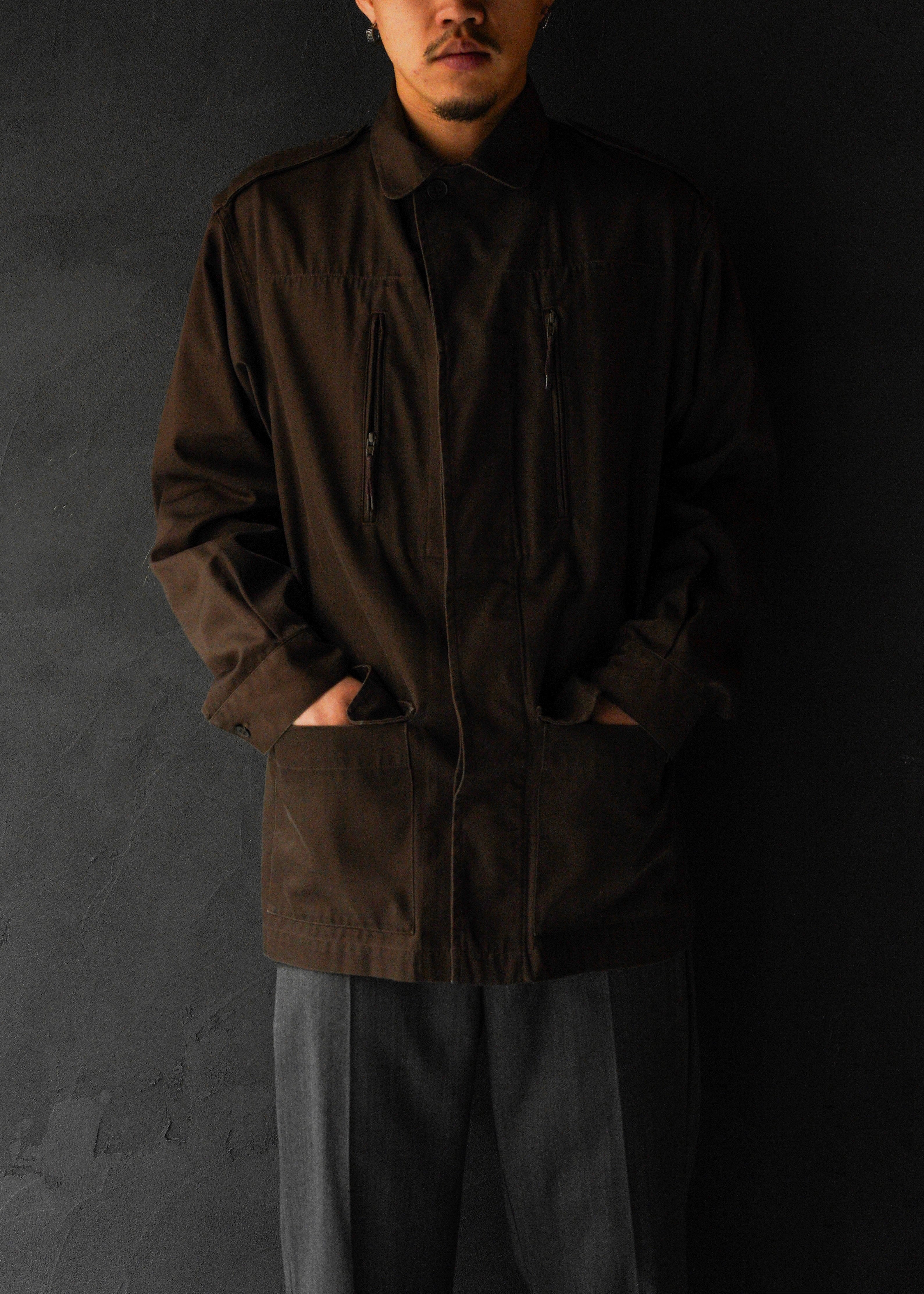 A.P.C. アーペーセー 90年代 フライフロント ミリタリージャケット 古着 ヴィンテージ フレンチカジュアル メンズ