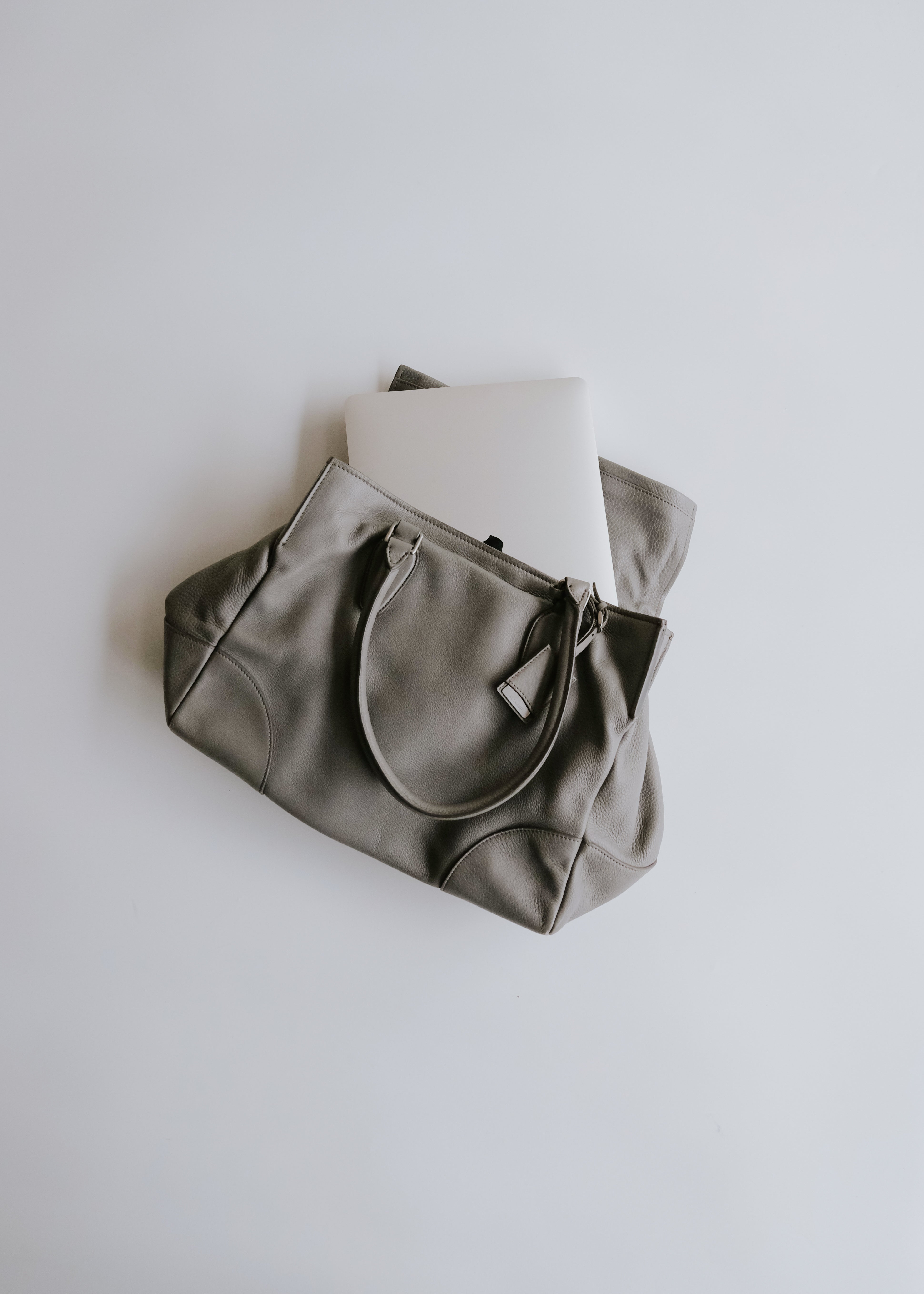 JIL SANDER multiple pocket leather hand bag