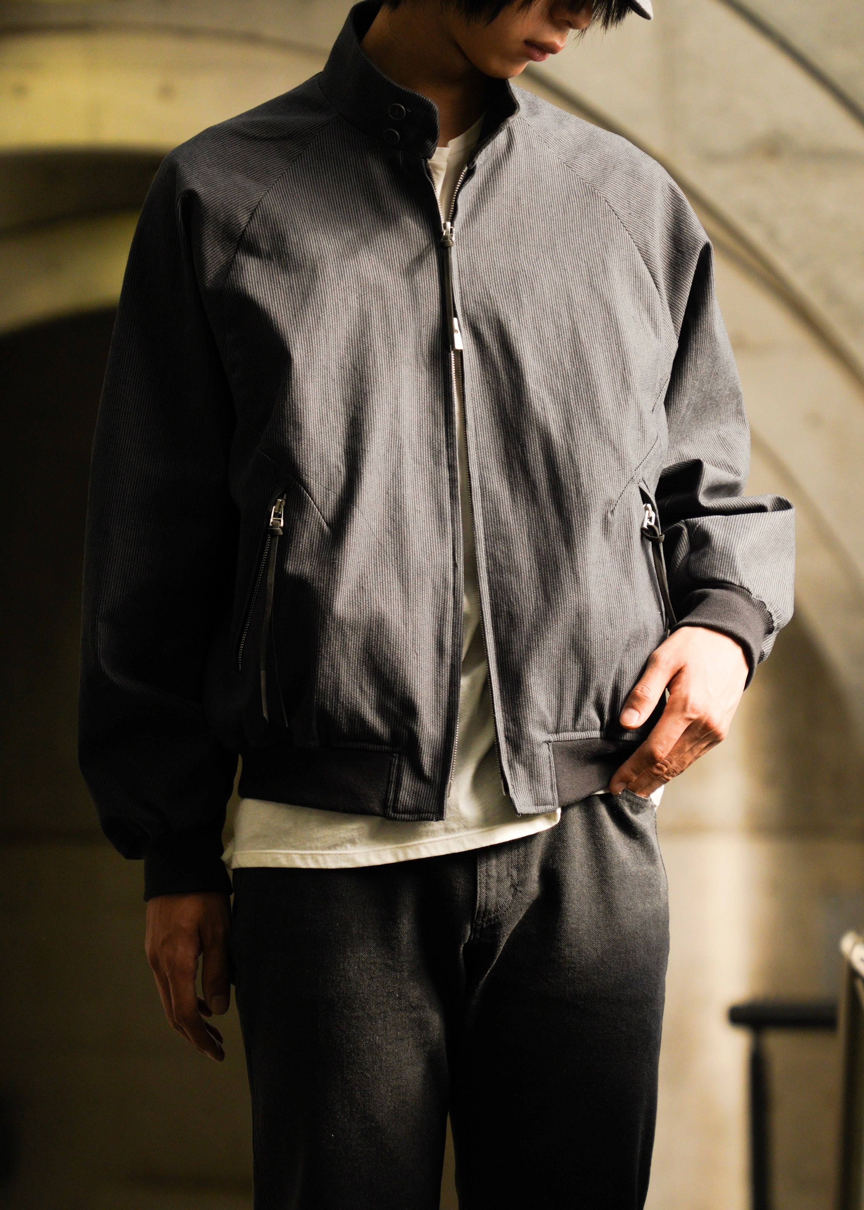 POST ARCHIVE FACTION 26SS Opening Bomber / Charcoal