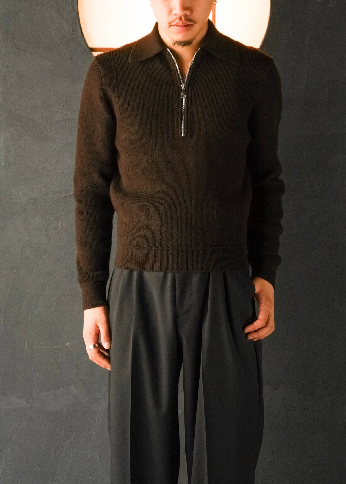 NAMACHEKO 26AW MABEL POLO / BROWN