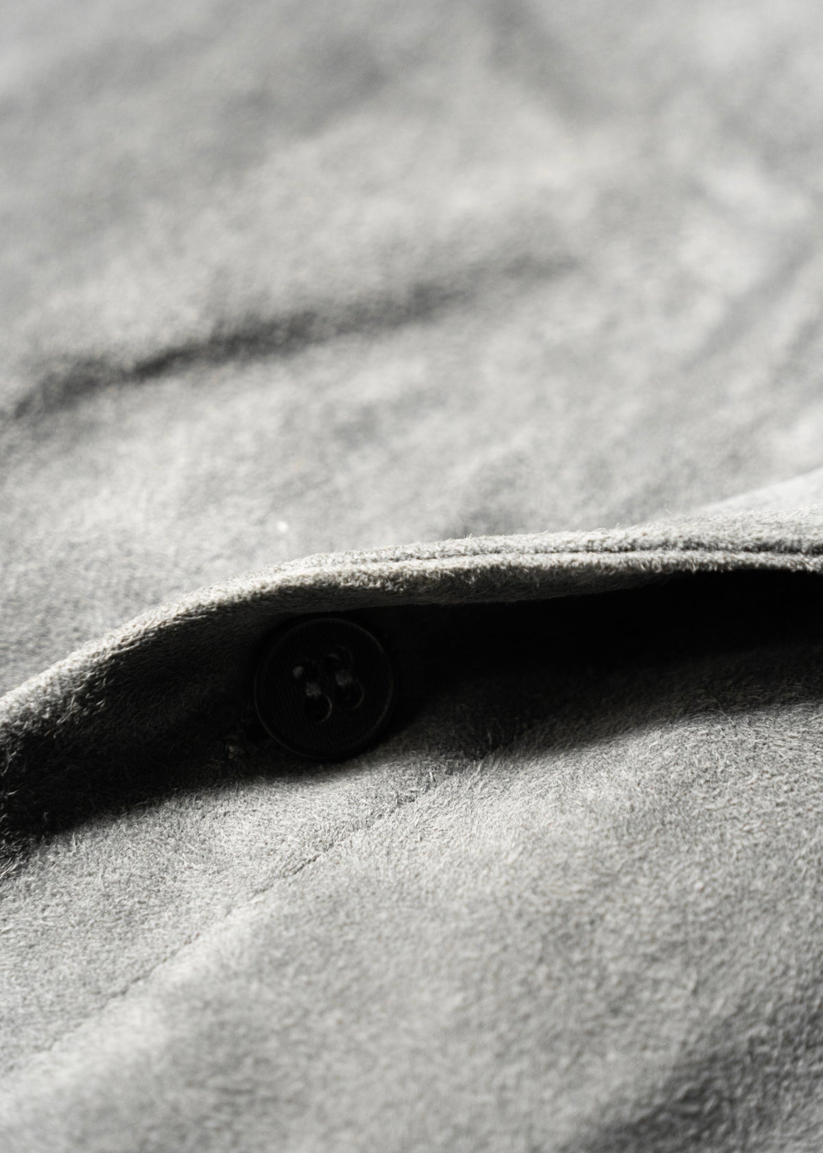 1998SS EMPORIO ARMANI band collar suede leather jacket