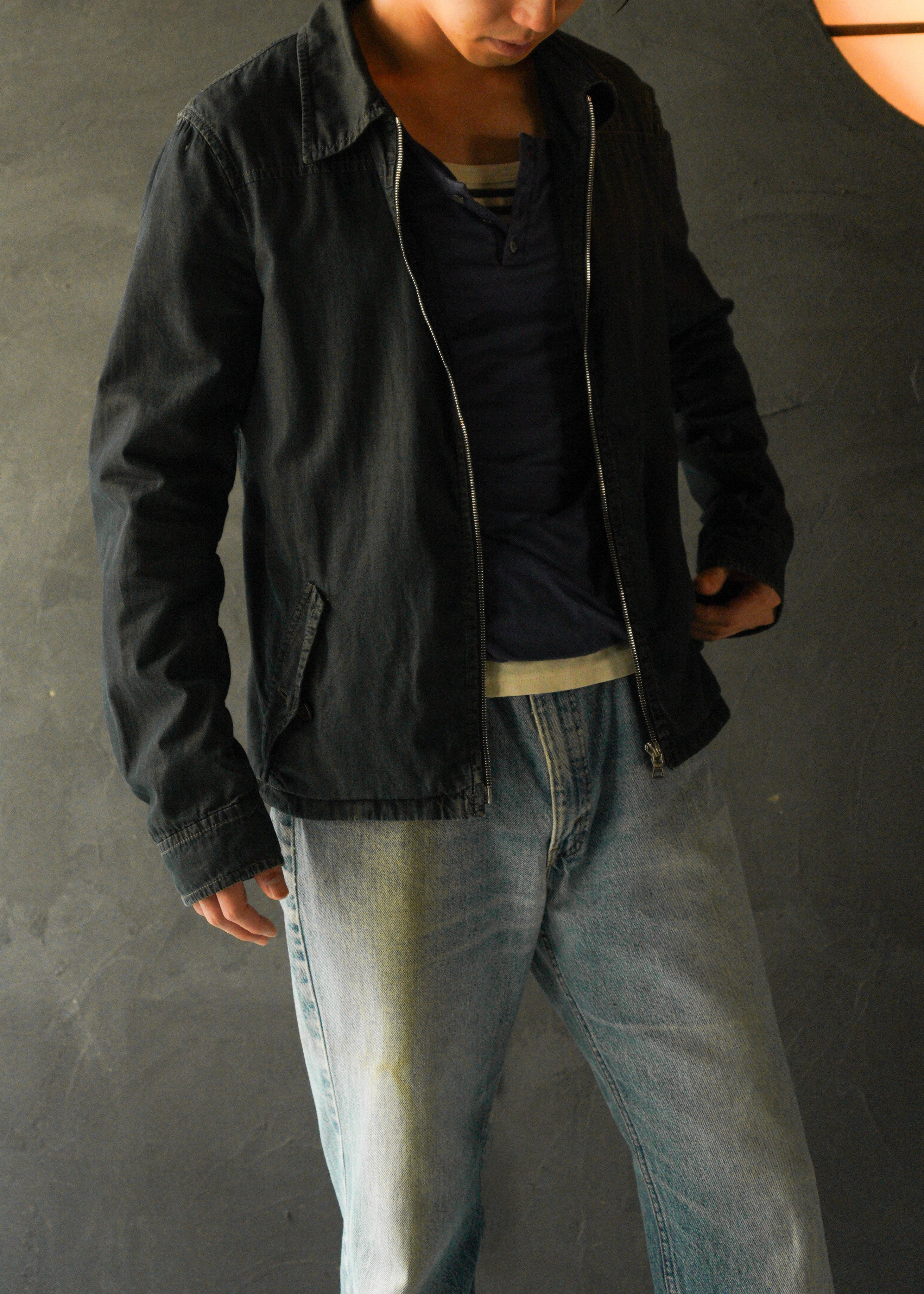 00’s PRADA zip up cotton jacket