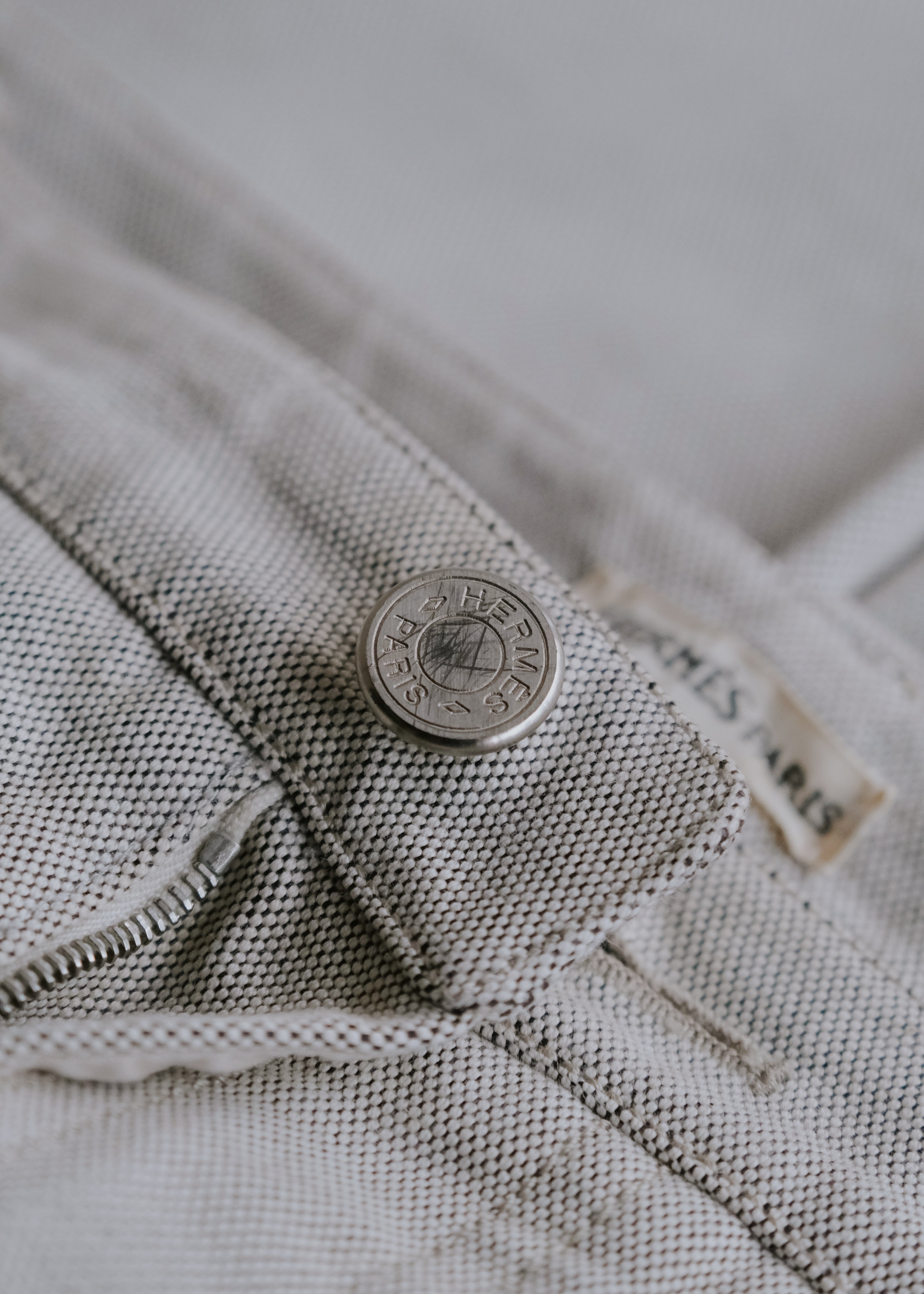 HERMÈS by Martin Margiela five pocket cotton pants