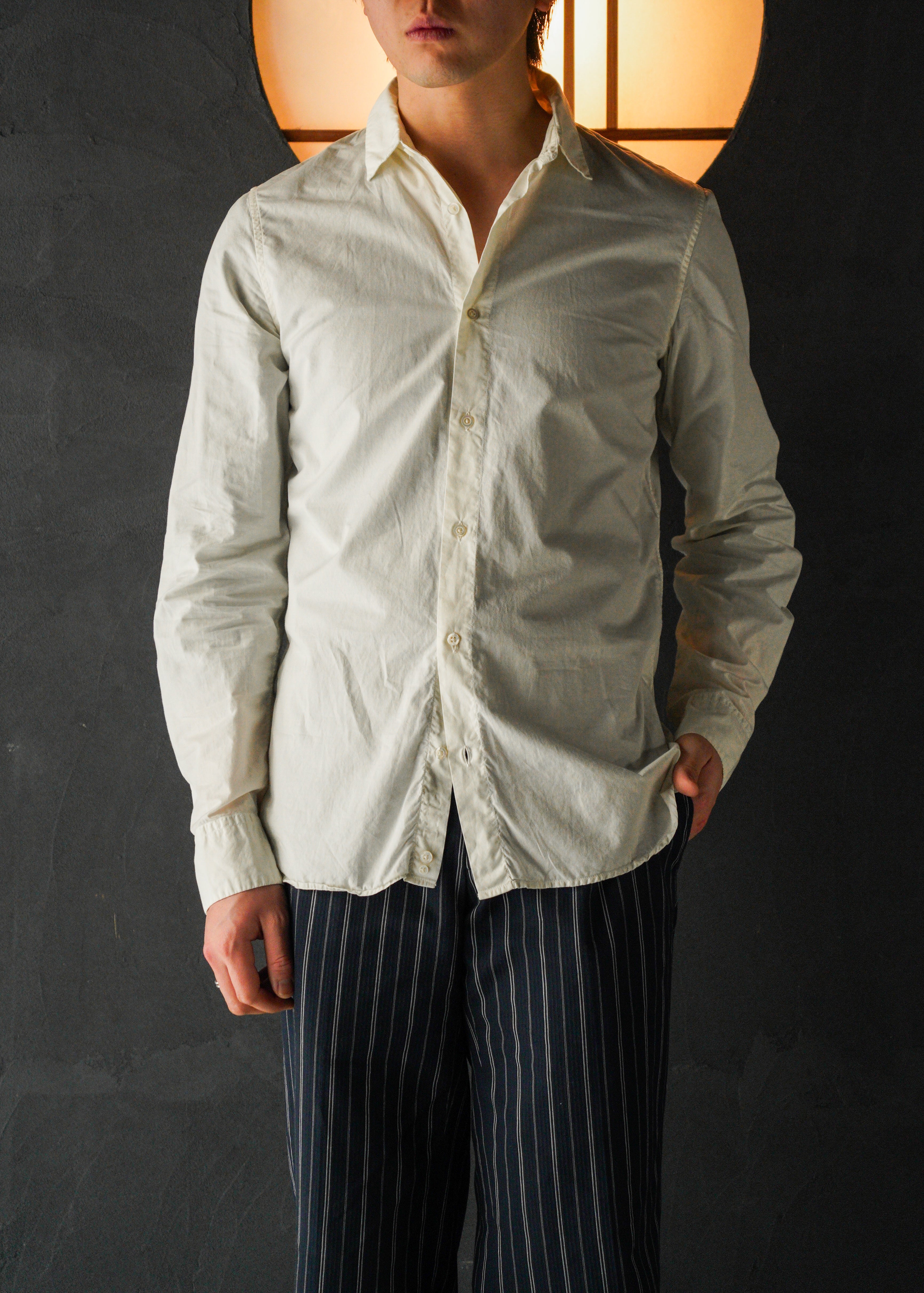 JIL SANDER ジルサンダー 2011SS ショートカラー シャツ 半袖 アーカイブ ヴィンテージ メンズ