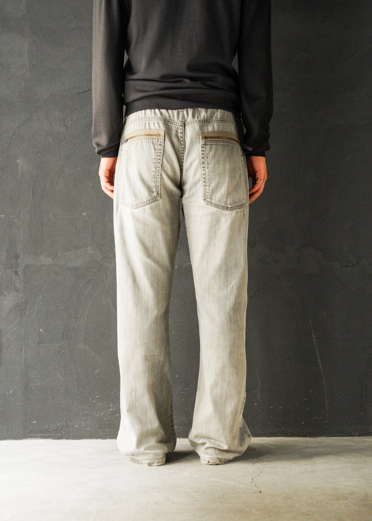 00’s EMPORIO ARMANI wide straight jeans