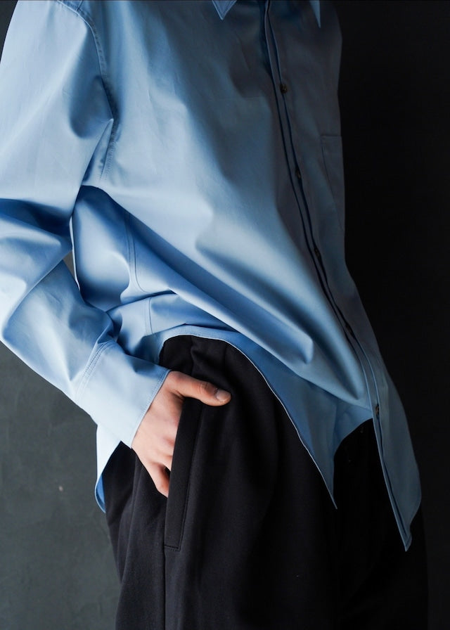 SHOOP 26SS wide draped pants / Black