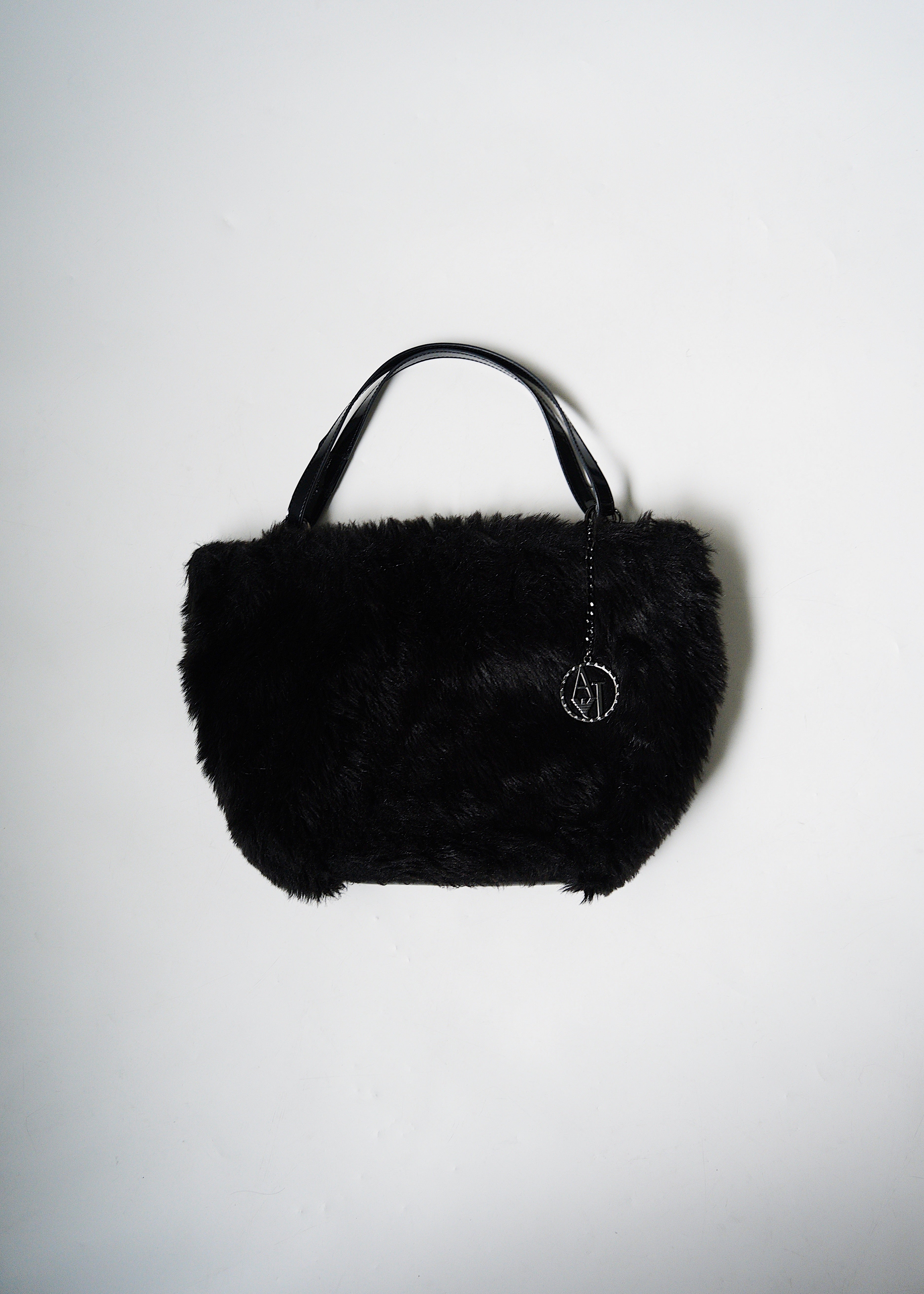 10's ARMANI JEANS fur tote bag
