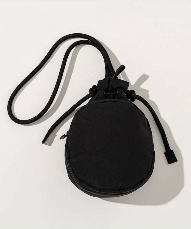 PHENIX COLLECTION TYPE P-003 drawstring shoulder bag / Black
