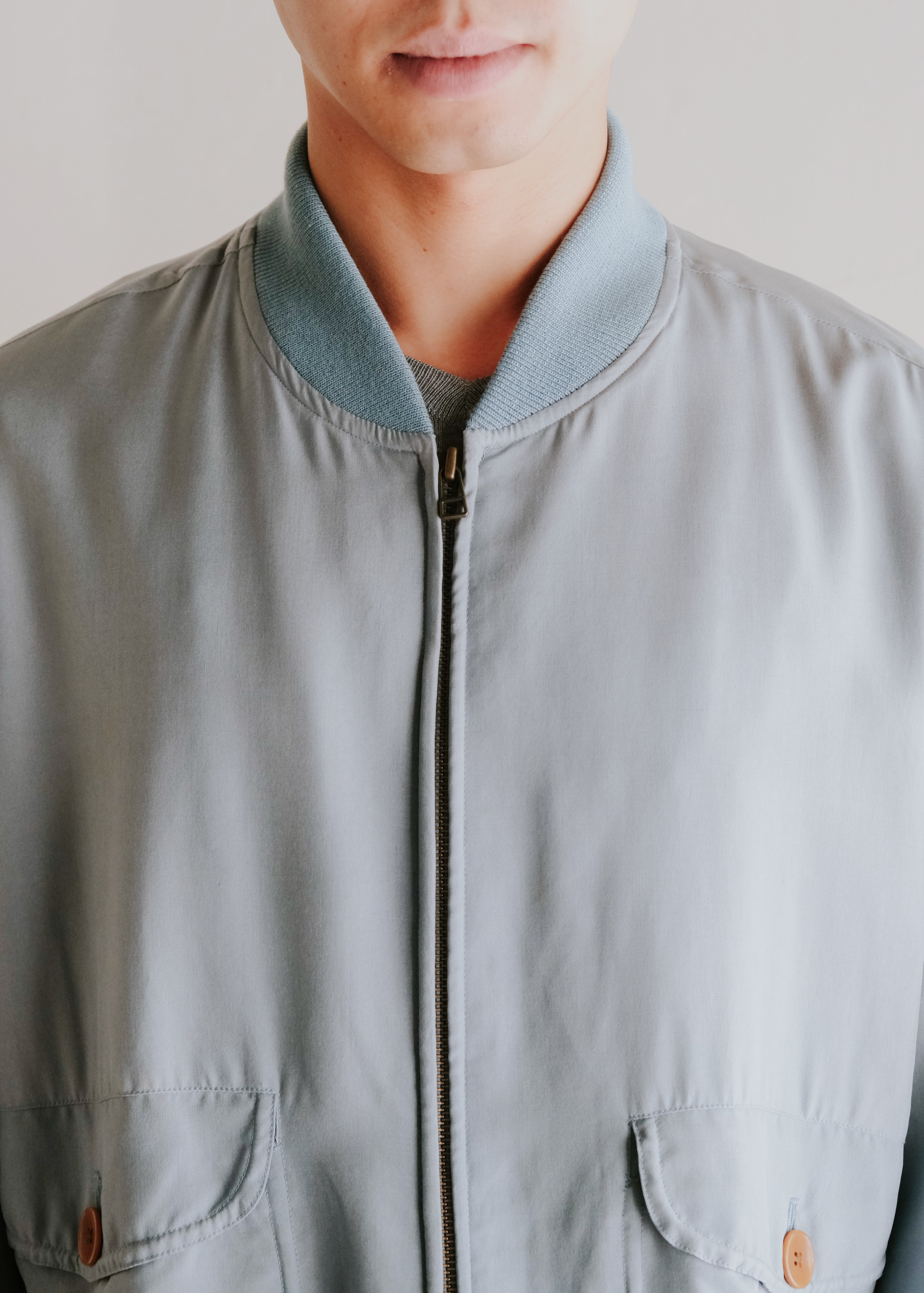 90-00's silk bomber jacket