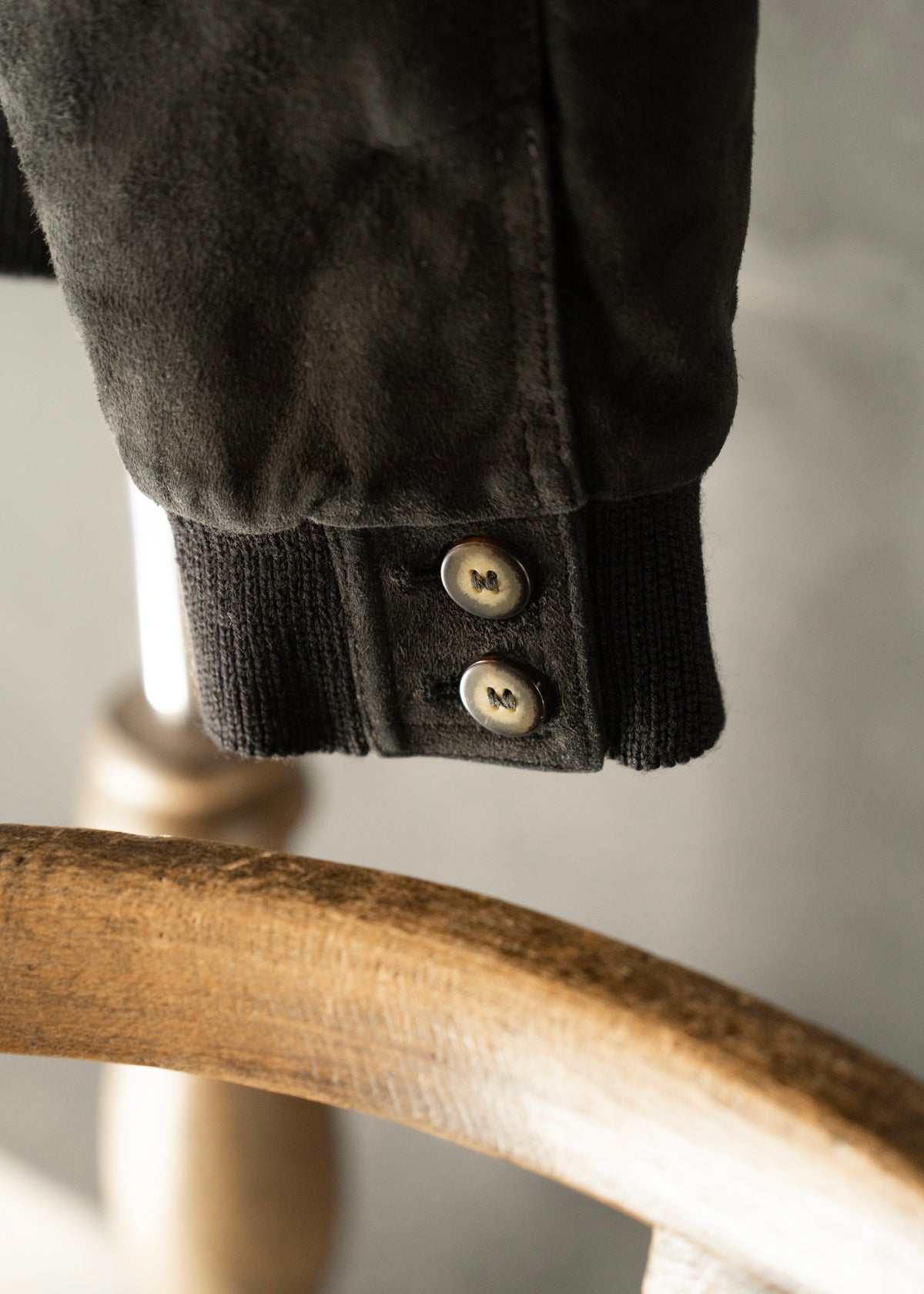 90-00’s Salvatore Ferragamo suede leather valstar jacket